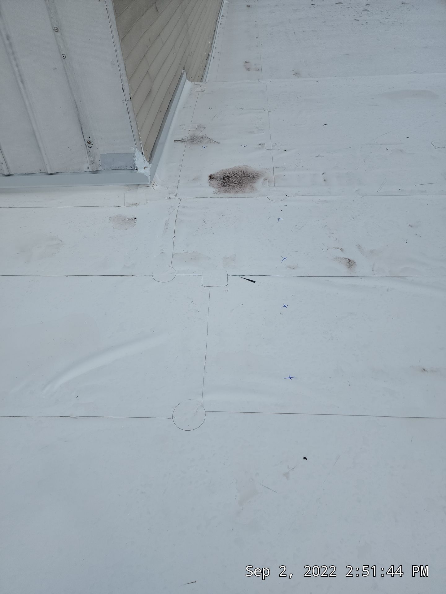 Commercial Roofing Installation using 60 mil PVC by Hostetler Roofing
