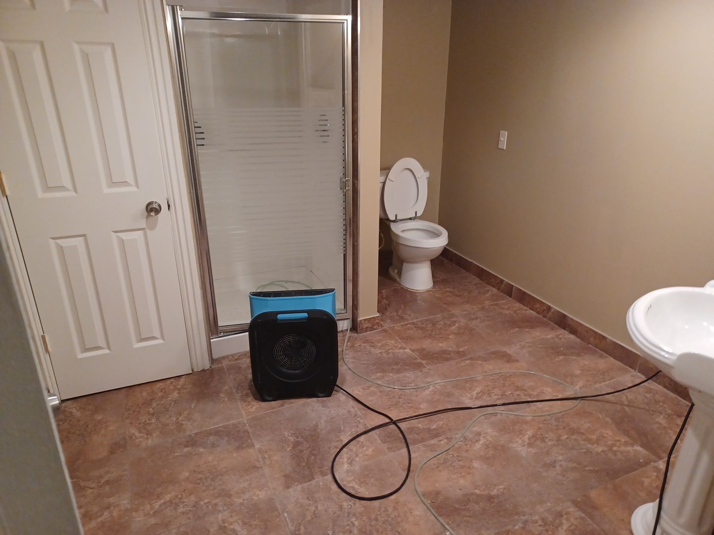 Project in West Bloomfield by EzDry Water Mitigation & Property Restoration