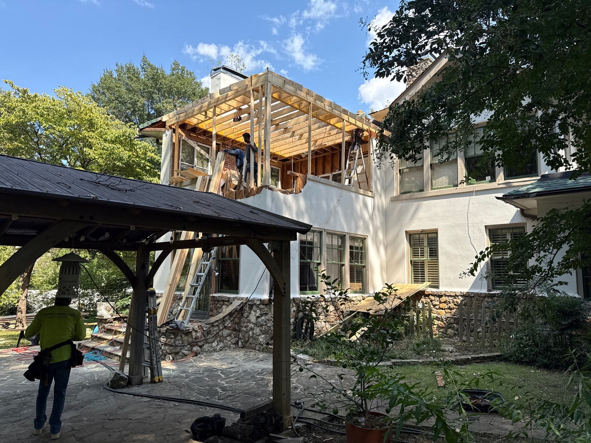 Memphis Home Restoration and Copper Gutter Installation Following Tree Damage by Revival Roofing Services