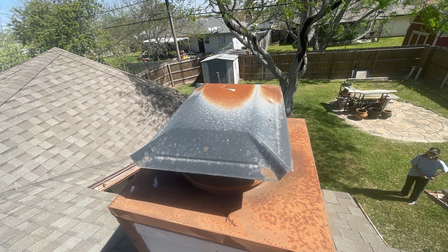 Chimney Cap Replacement by Lighthouse Roofing