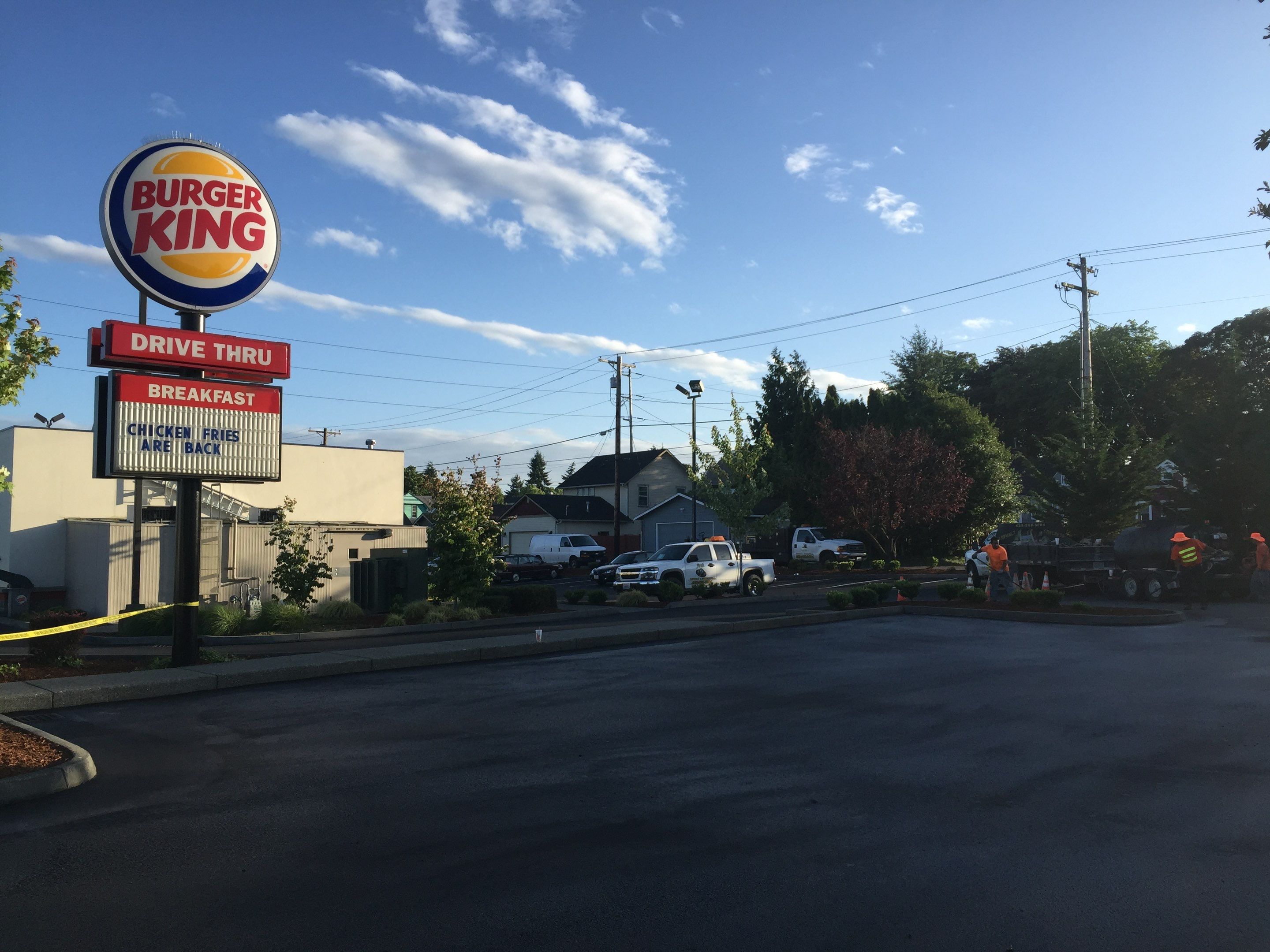 Burger King Everett  by Jireh Asphalt & Concrete Inc 