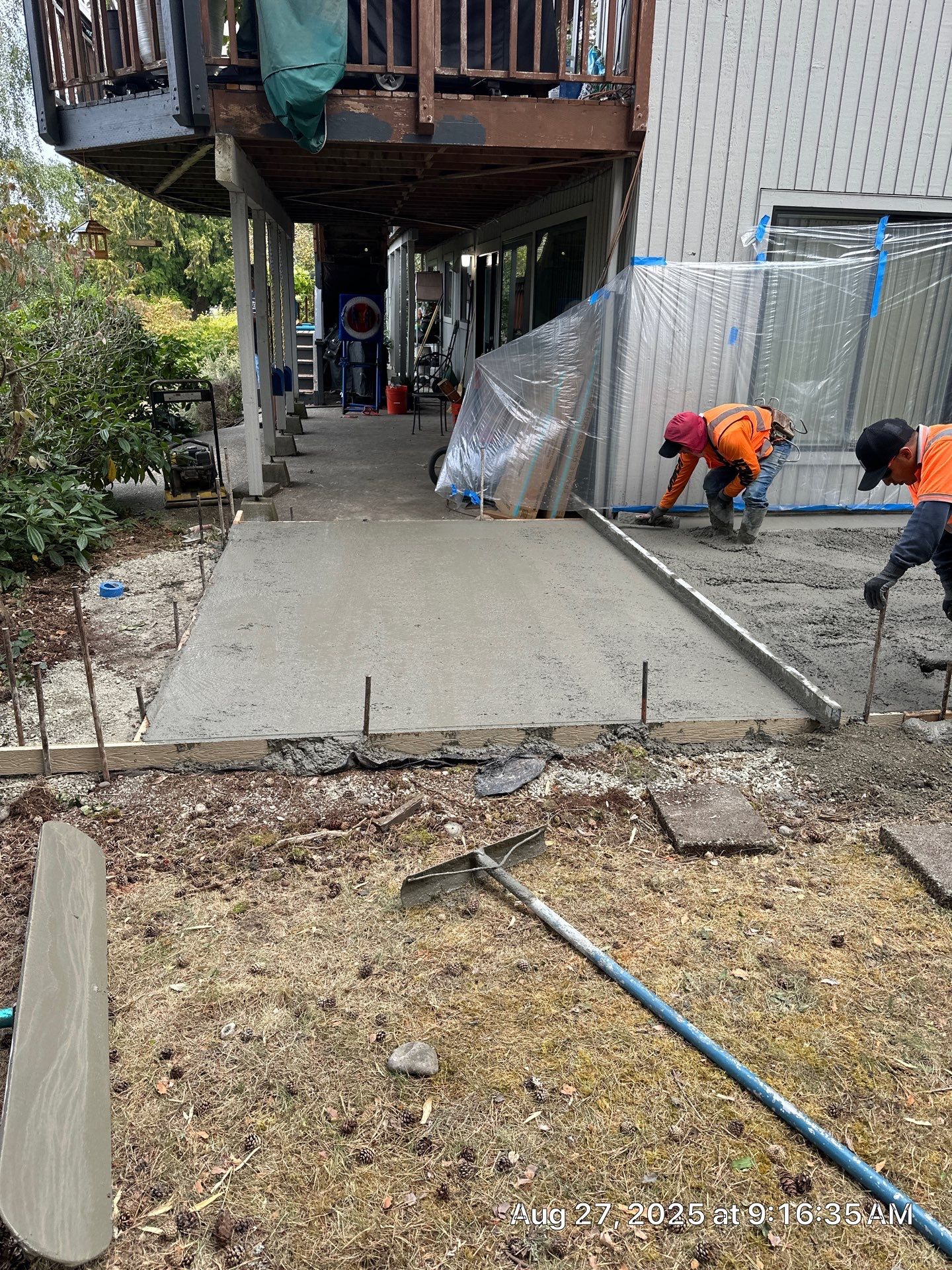 Backyard Concrete Patch Repair | Seattle  by Jireh Asphalt & Concrete Inc 