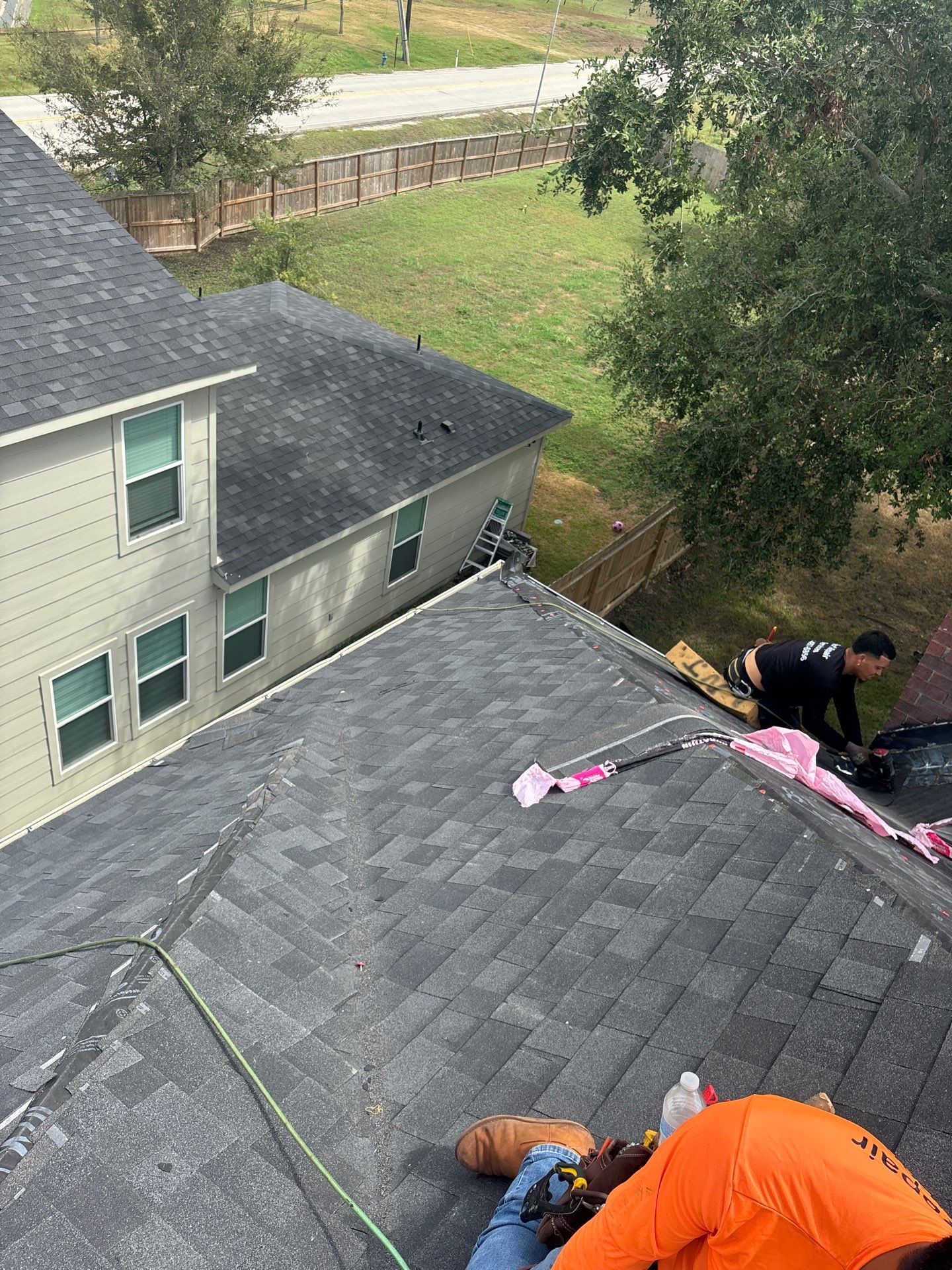 Residential Roofing Installation using Owen's Corning Duration (Lifetime) Shingles by Roof Repair Company