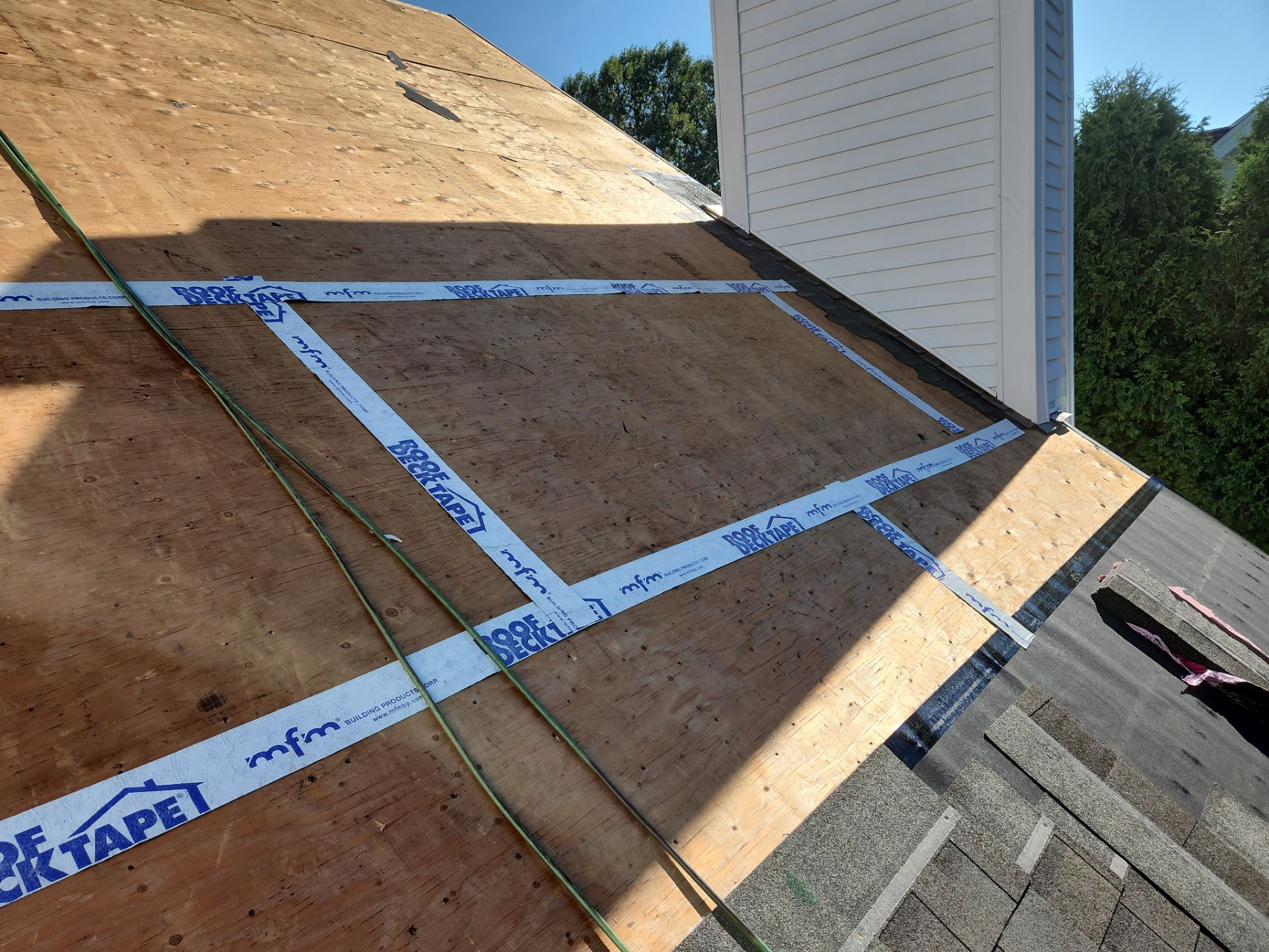 Residential Roofing Installation using Owens Corning TruDefinition Duration AR - Driftwood by A Plus Exterior