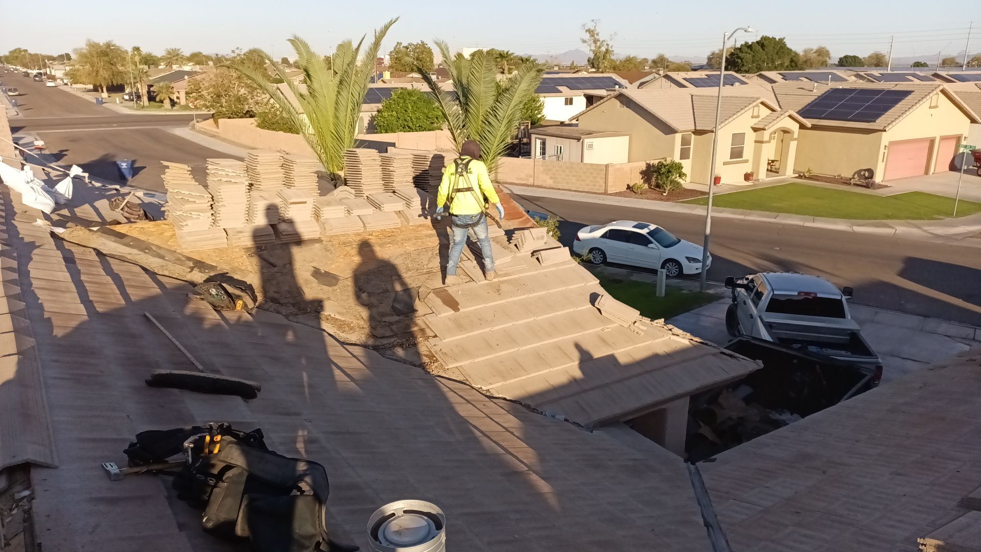 Savannah Beige Concrete Tiles by Reimagine Roofing