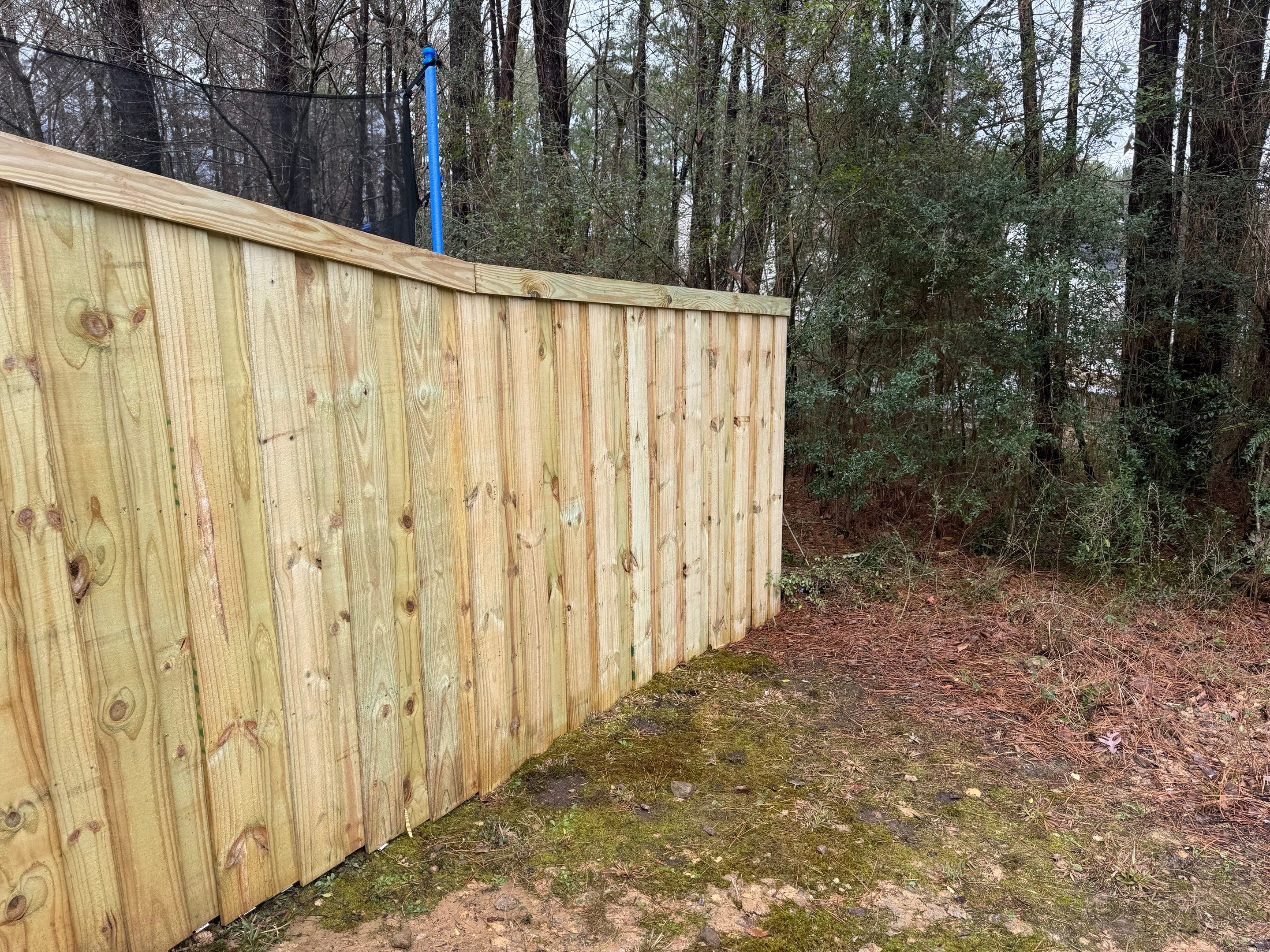 Brookview Highlands - Fence by Pillar and Pine