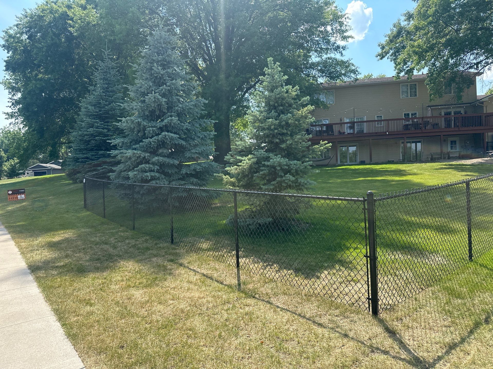 Project in Cedar Falls by Perfect Picket Fence and Stain
