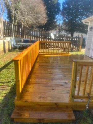 Deck using Wood Sealant