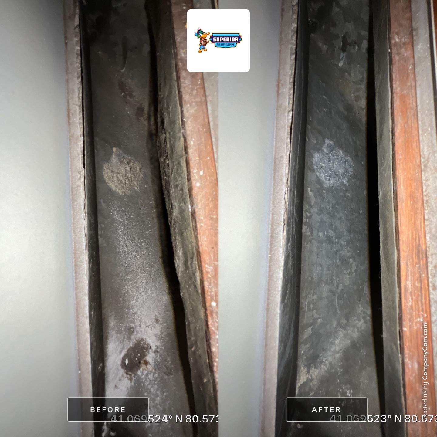 Air Duct Cleaning With a Vacuum Truck in Campbell, OH by Superior Air Duct Cleaning
