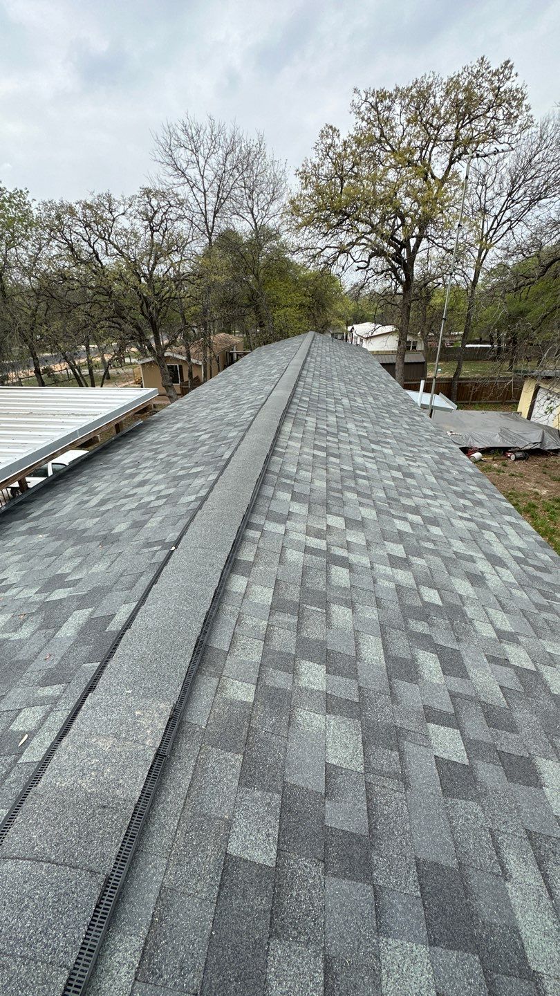 Elmendorf Roof Project  by Bison Roofing  