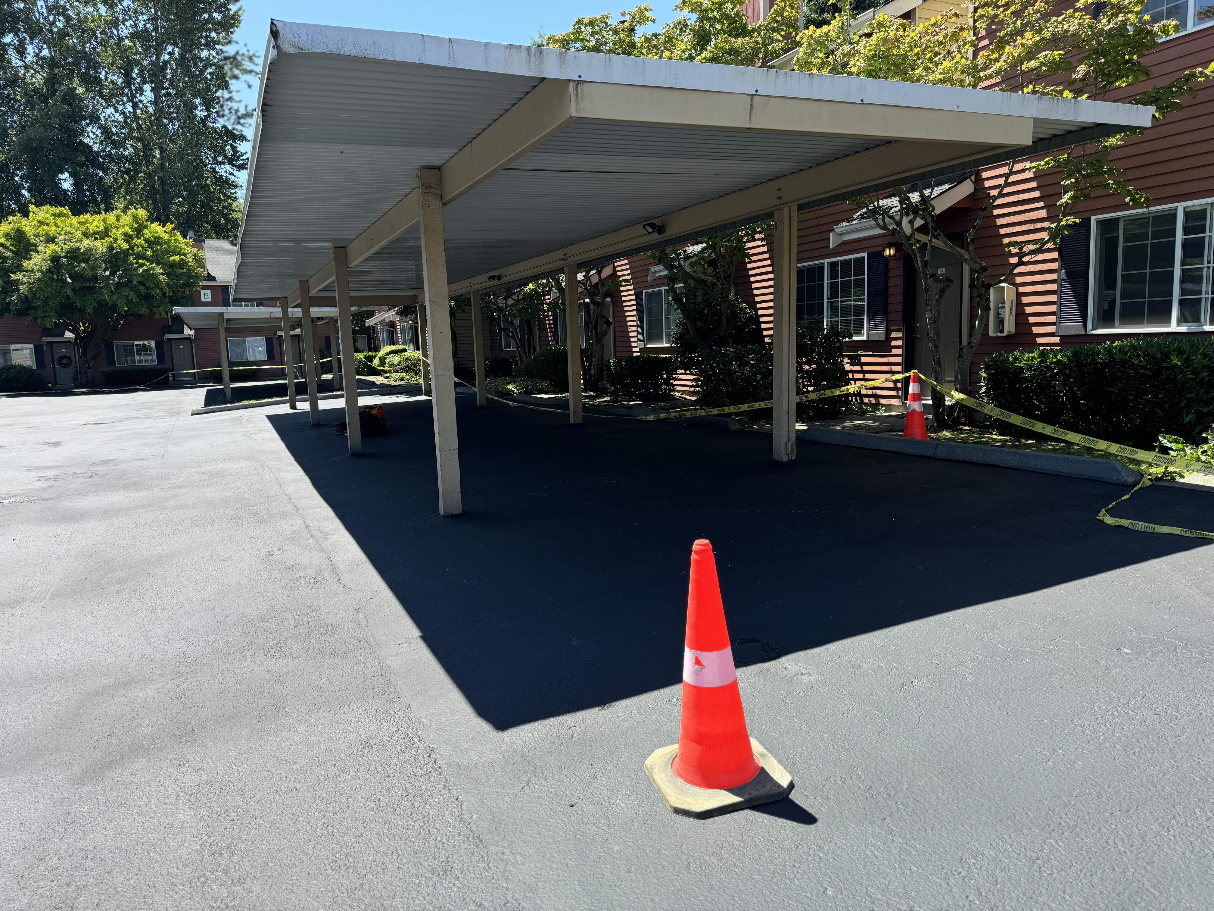 Townhomes On Center | Seal Coating & Striping by Jireh Asphalt & Concrete Inc 