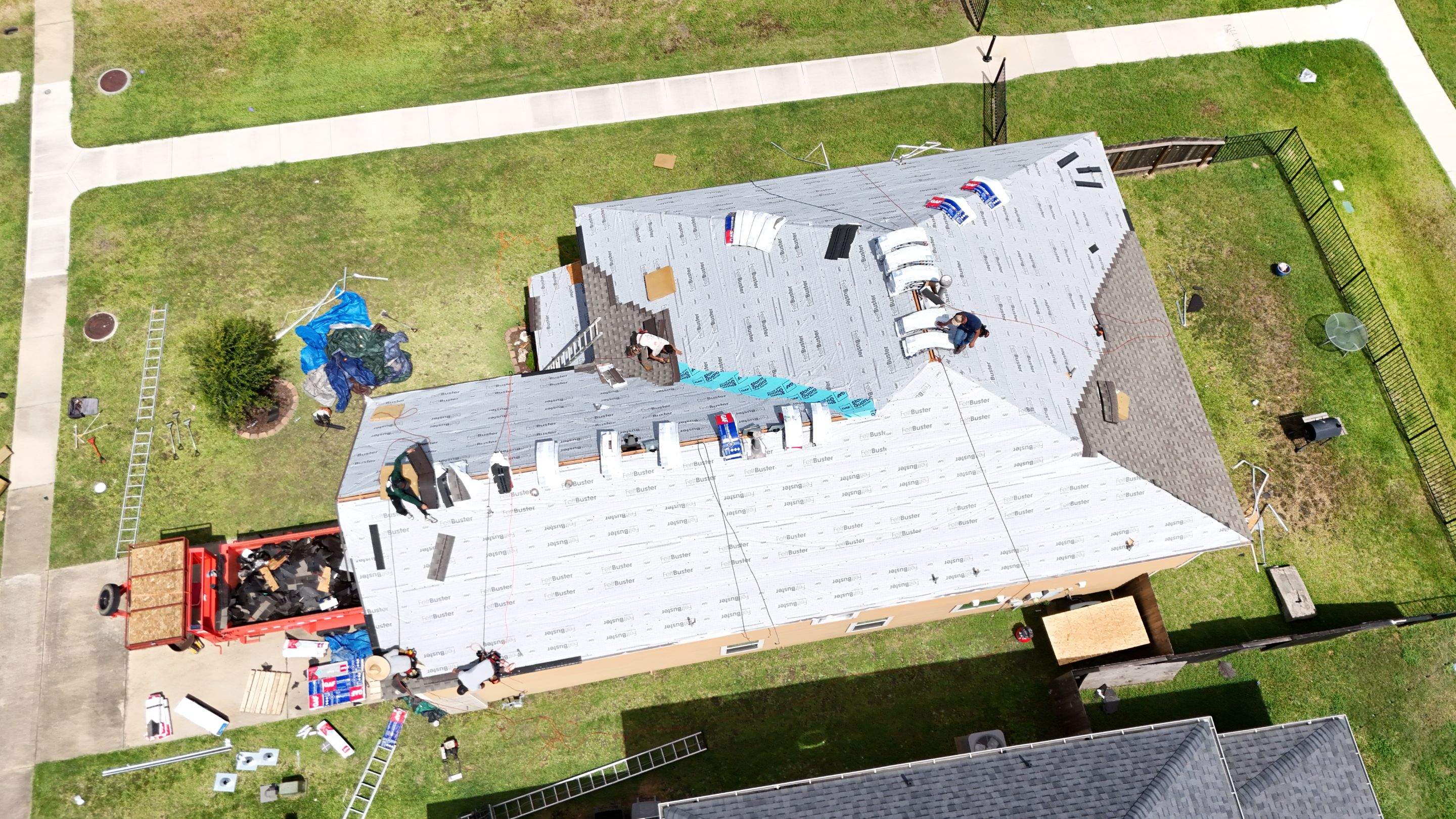 Roof Replacement and Decking Repair in Katy, TX by Onit Roofing LLC