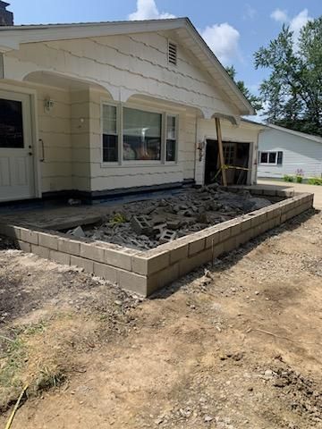 Porch and Concrete by Ivy Lea Construction