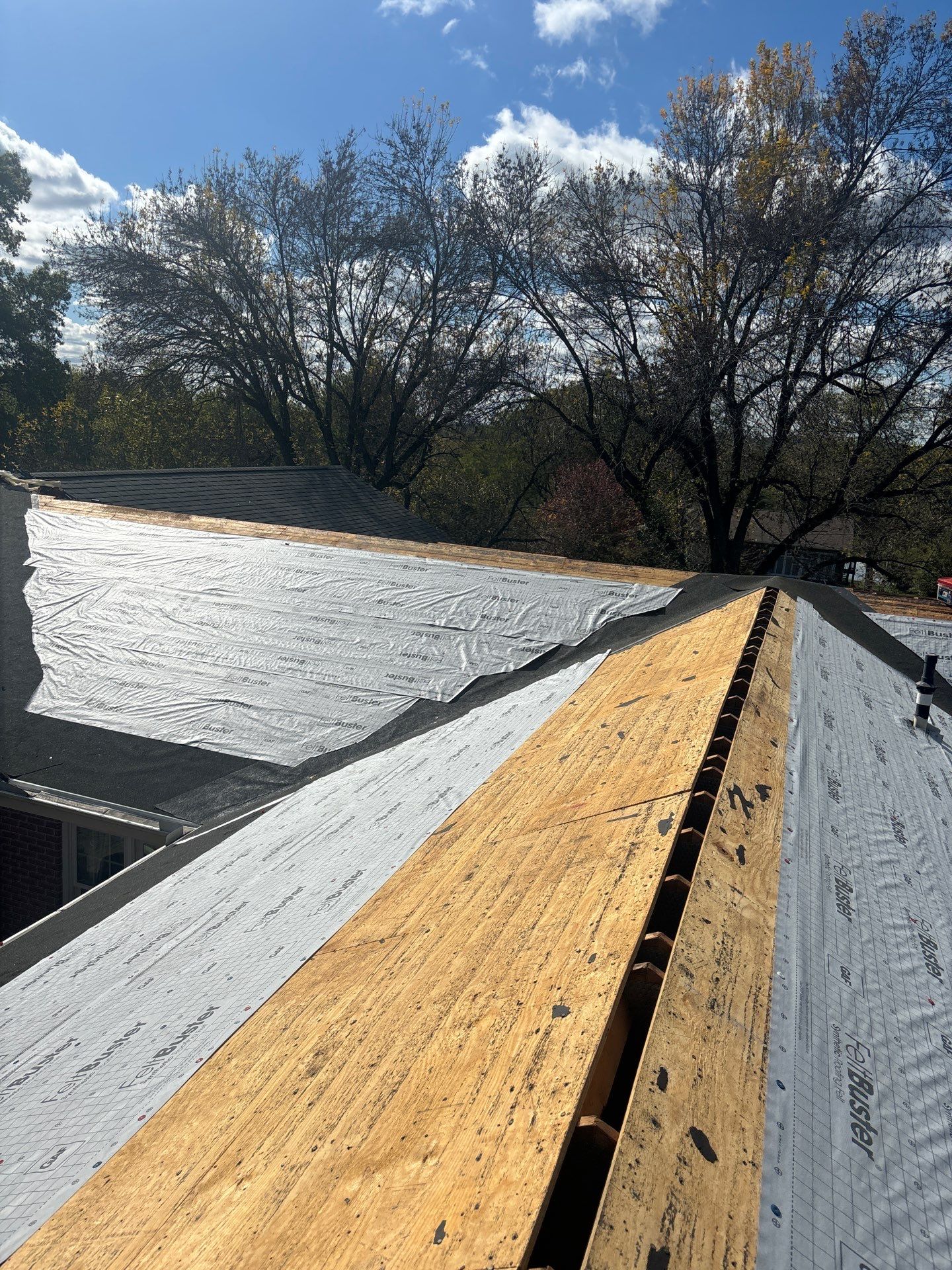 Residential Roofing Installation using Timberline UHDZ Shingles - Pewter Gray by RoofX 