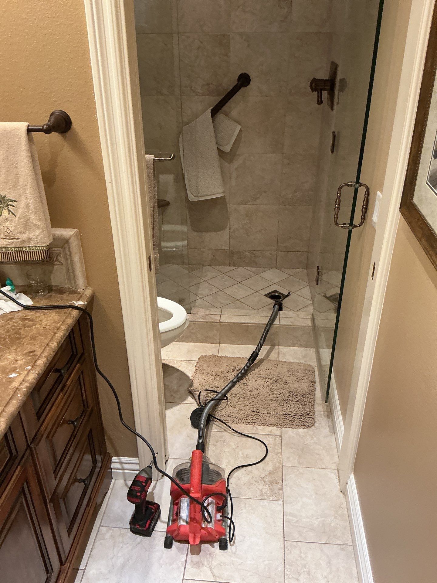 Shower Clogged by P&M Plumbing Inc.