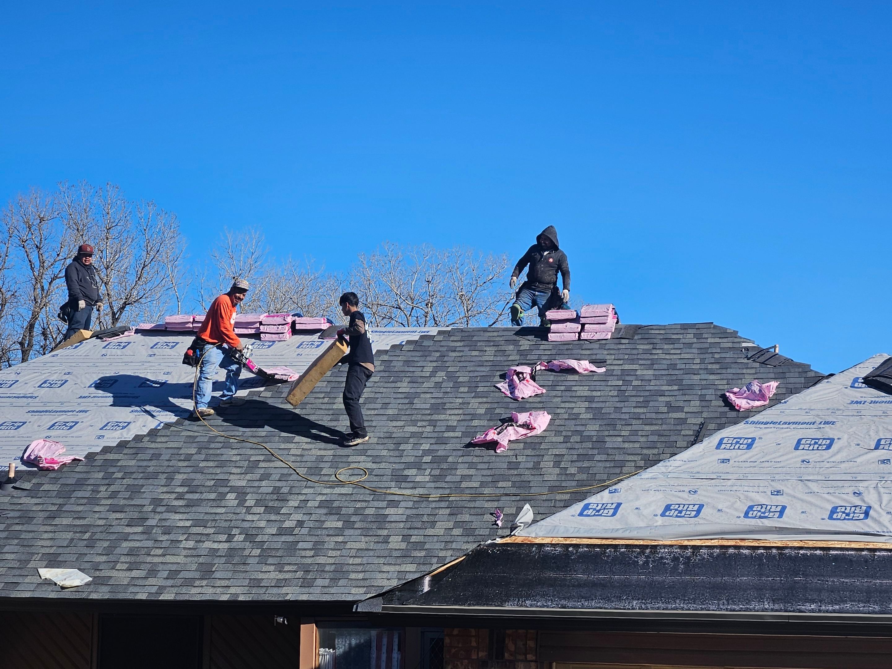 Roof Replacement Project in Yukon by Z Construction & Roofing, LLC
