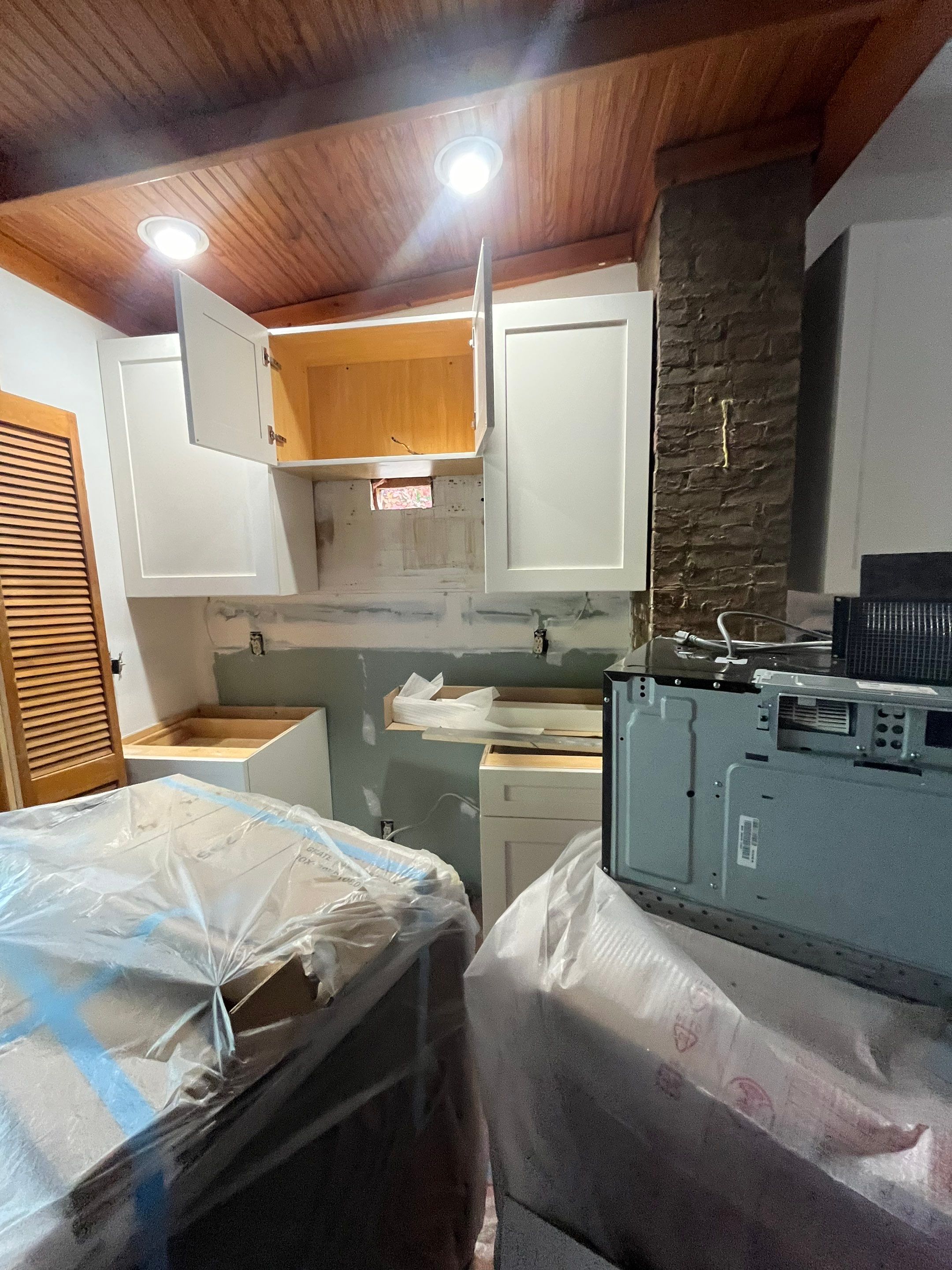 Kitchen Remodel using St. Martin Cabinetry by Custom Design Carpentry Inc