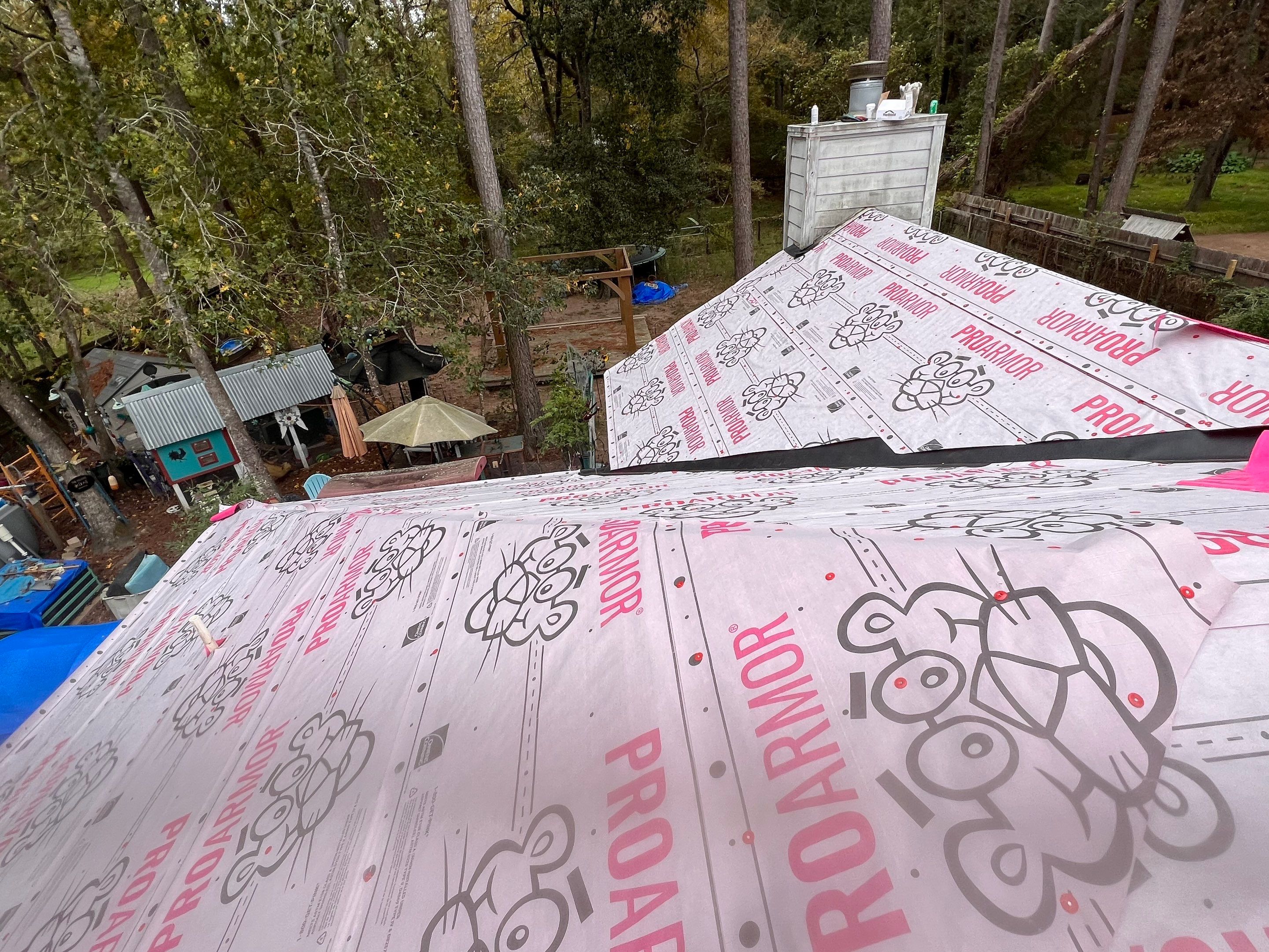Residential Roofing Installation using Owen's Corning Duration (Lifetime) Shingles by Roof Repair Company