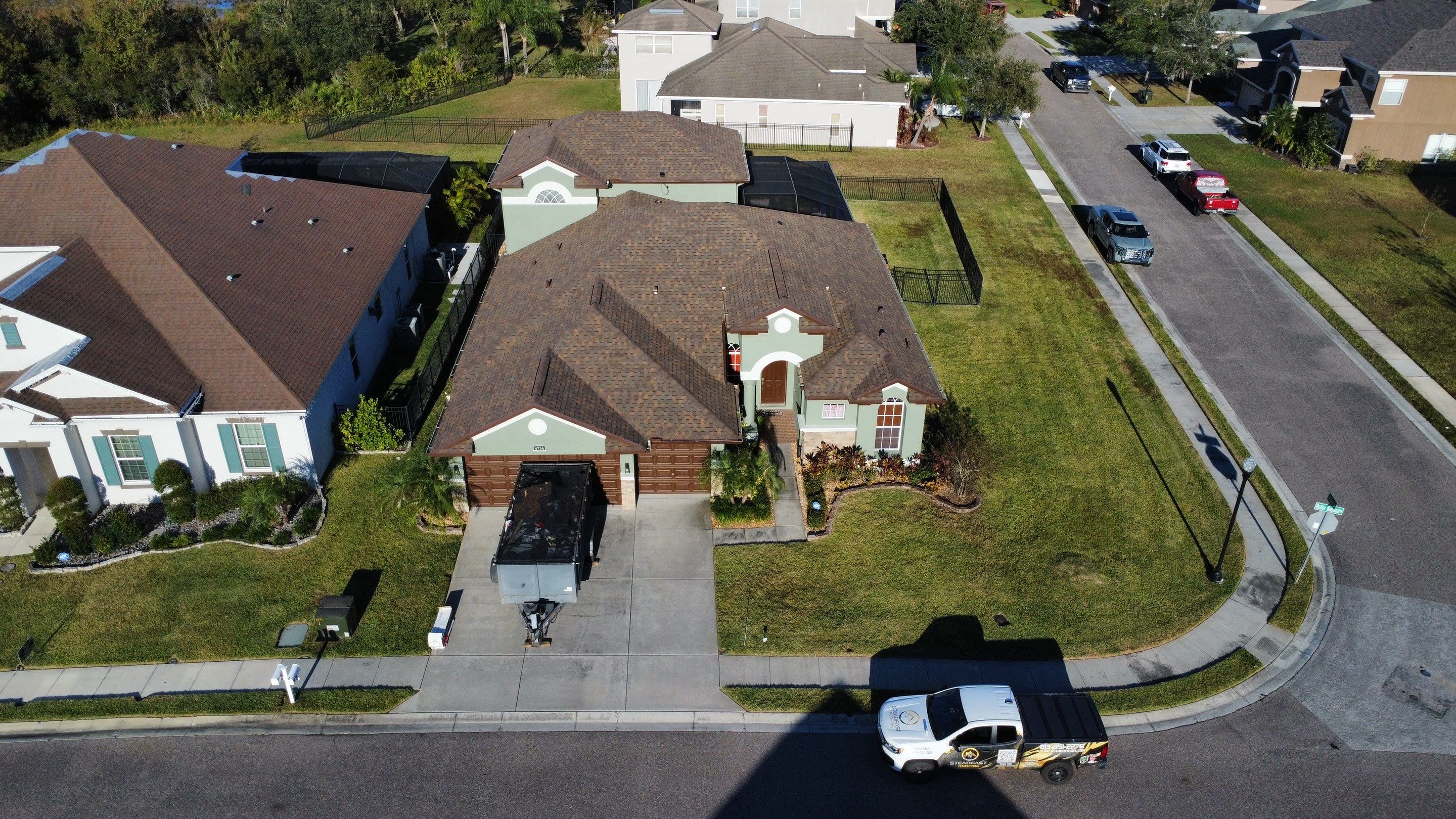 Roof Replacement in Wesley Chapel FL. by Steadfast Roofing 