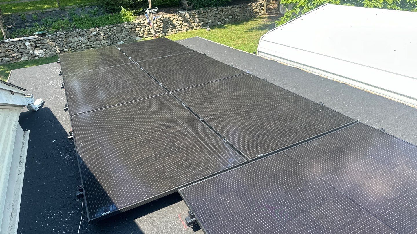 Solar Panel Installation and Reroof by Infinity Solar Systems