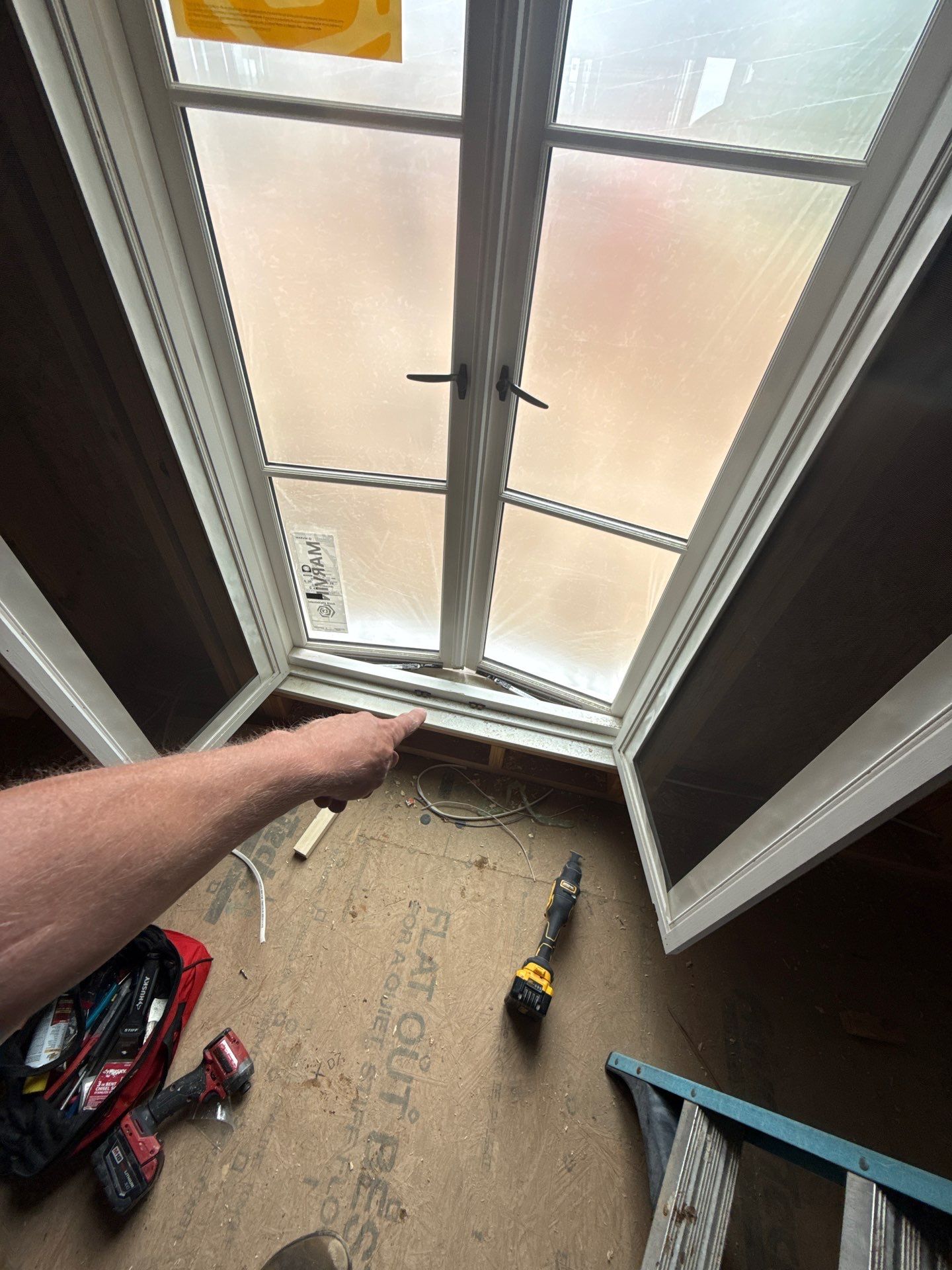 Marvin Window and Door Installation for Timonium Estate by Forbes Design Center