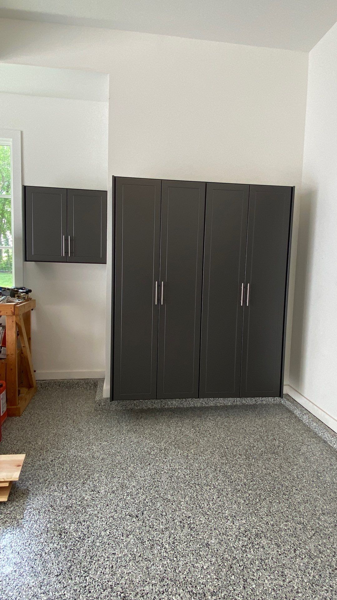 Matt P. adds storage to his garage! by Banner Garage