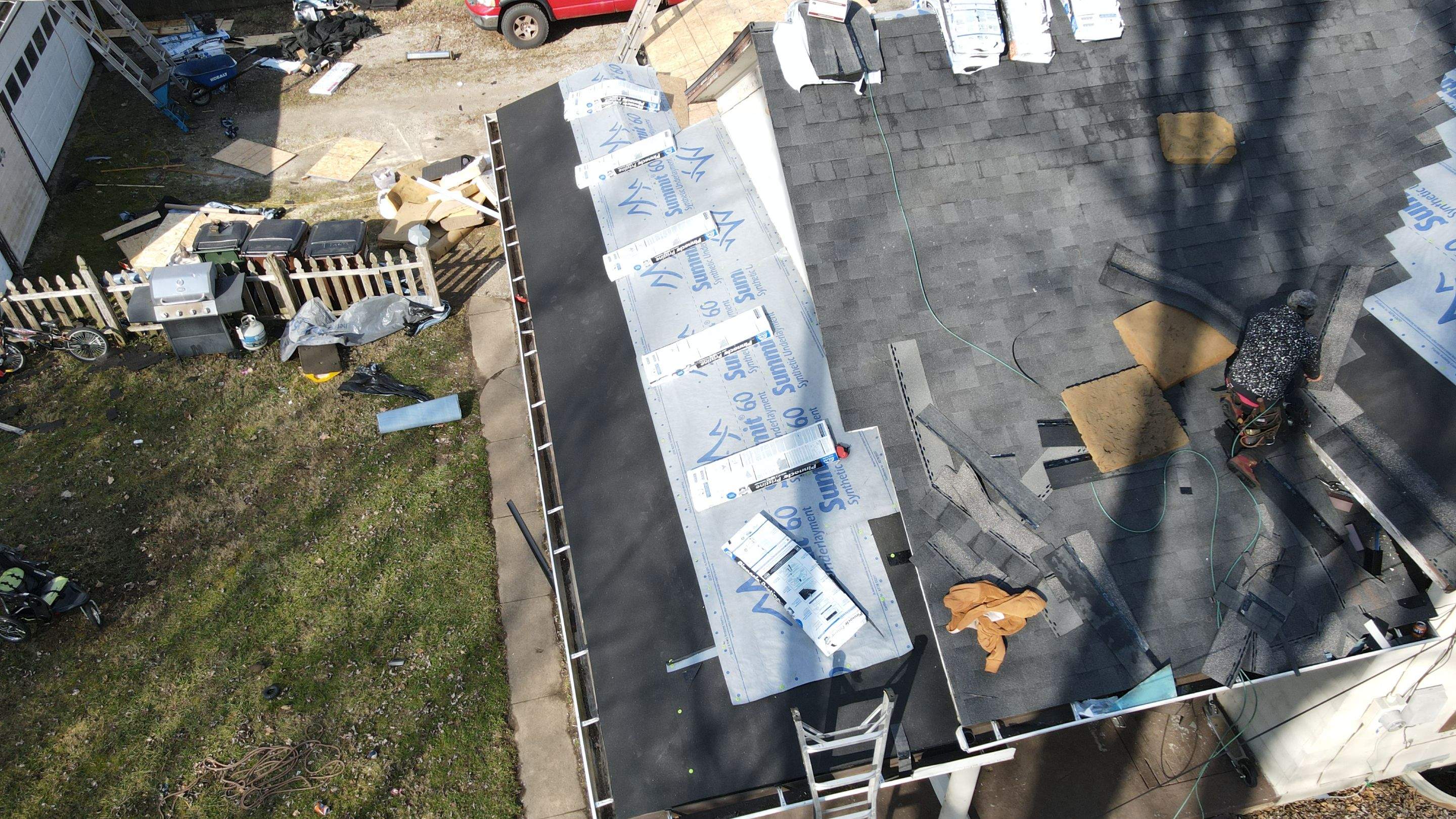 3 Layers and full Re-Deck!!!! by Tamlin Roofing