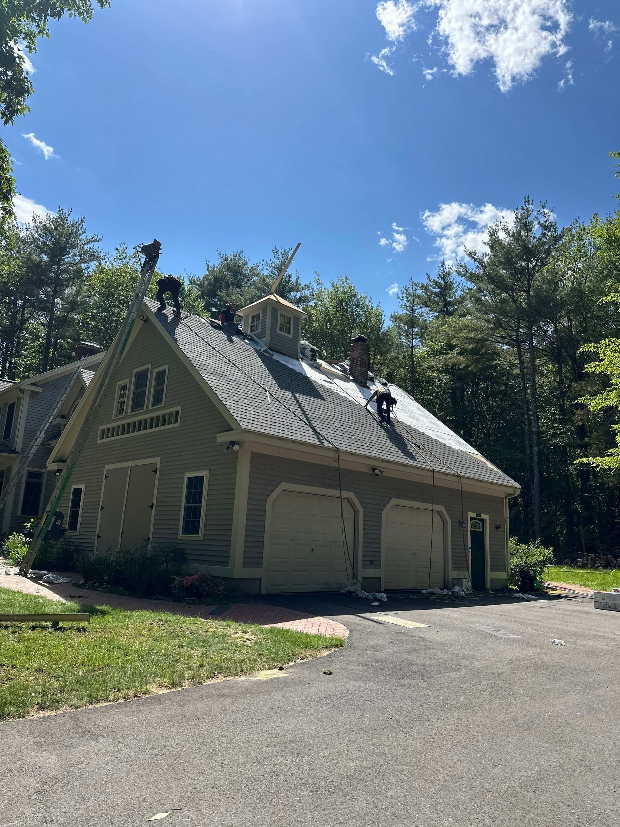 Partial Roof and Partial Fascia Replacement by Tall pine roofing