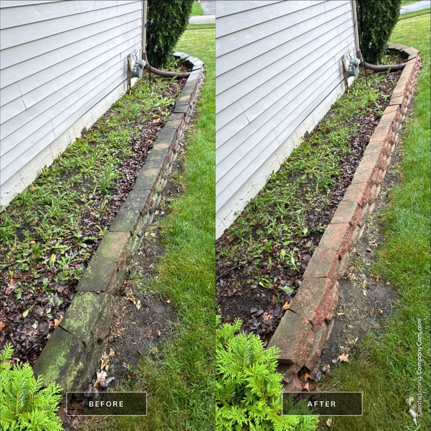 Project in Roselle by Simmons Power & Soft Washing