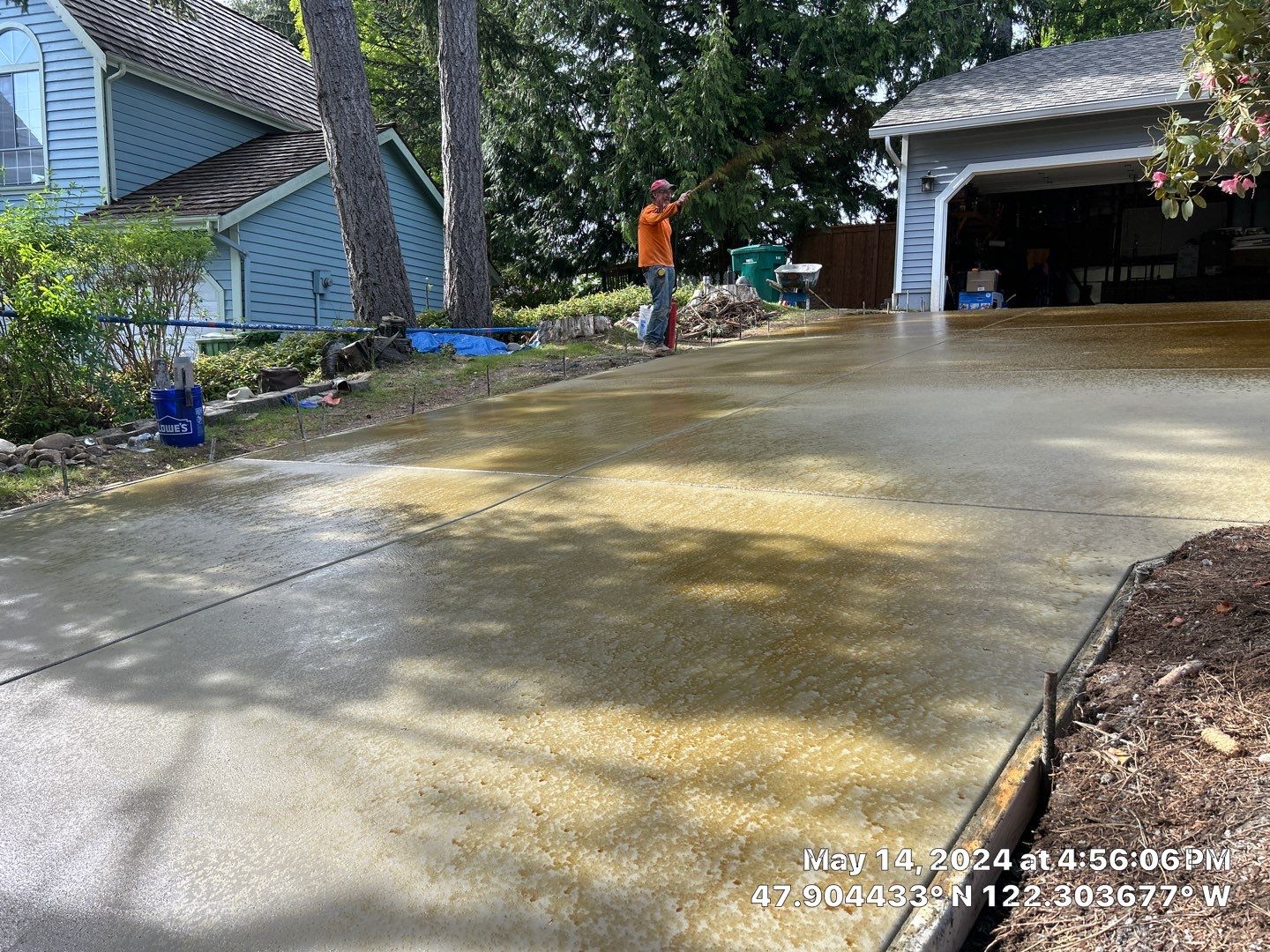 Debbie | Concrete Driveway by Jireh Asphalt & Concrete Inc 