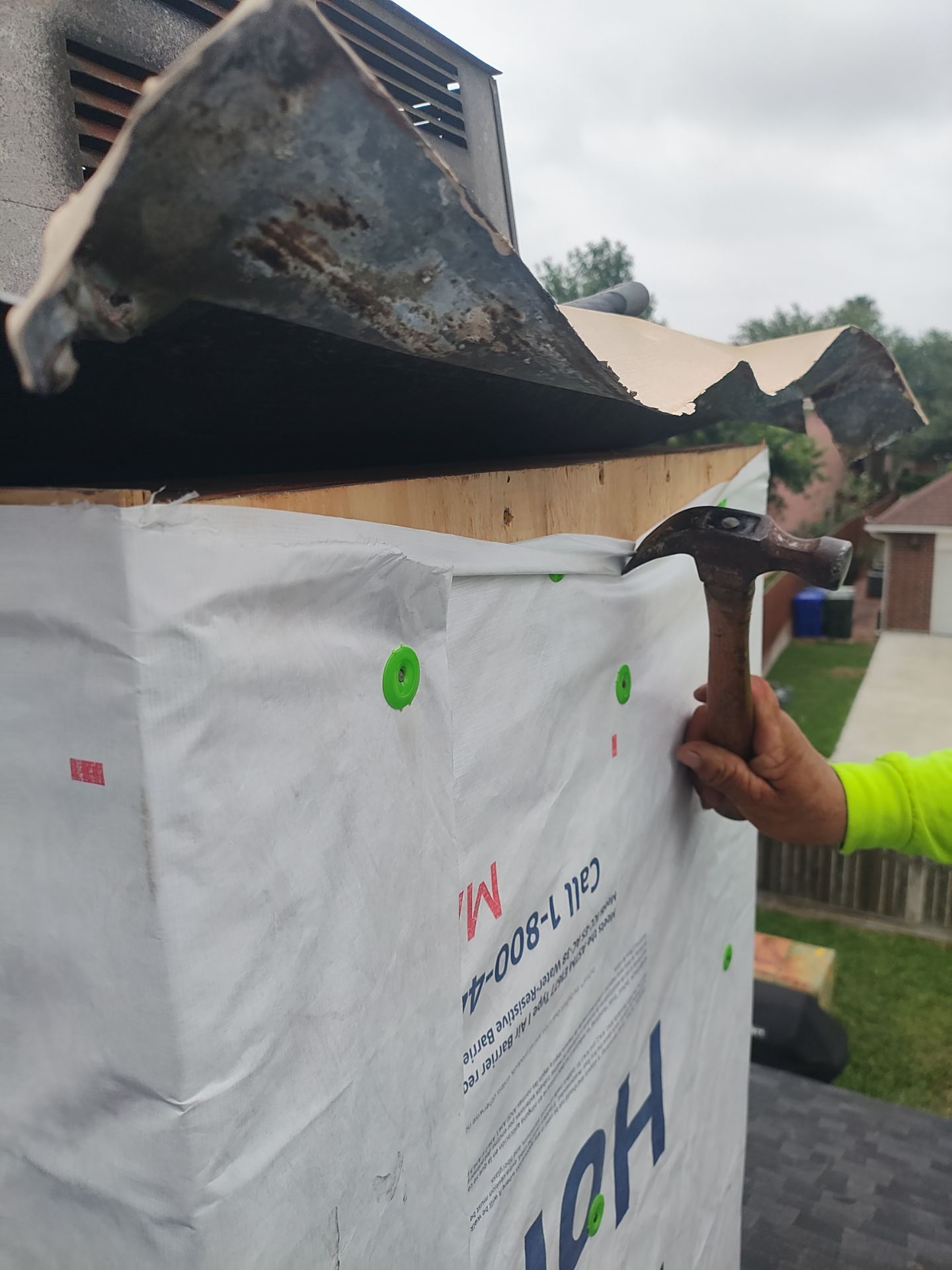 Nothing looks nicer than a little black roof by Bayfront Roofing and Construction