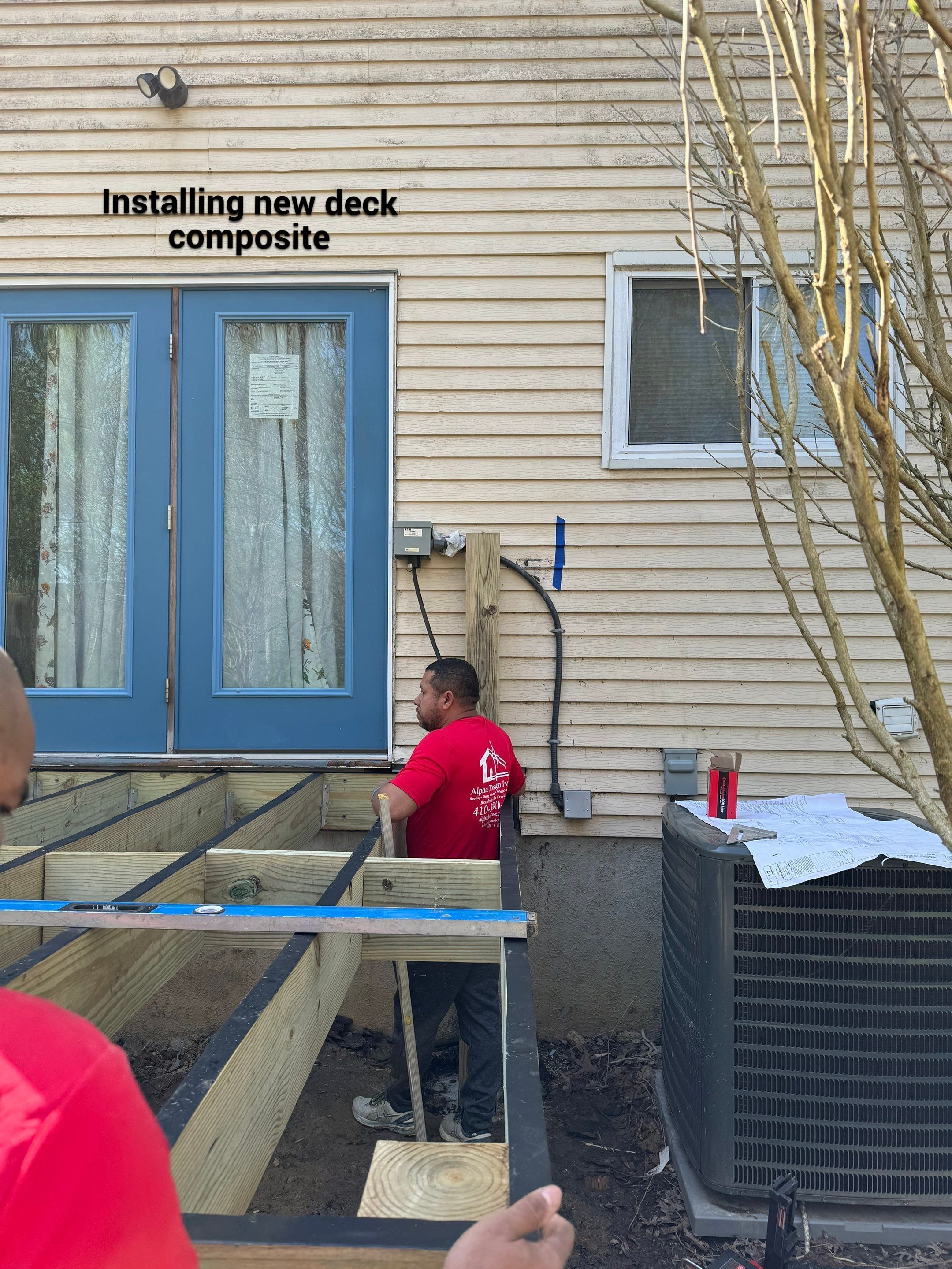 New Screen in cover porch  by Alpha Design Services