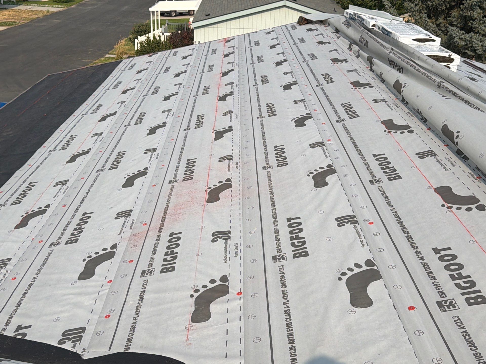 Residential Roof Replacement with Architectural Shingles in Boise by Olive Roofing