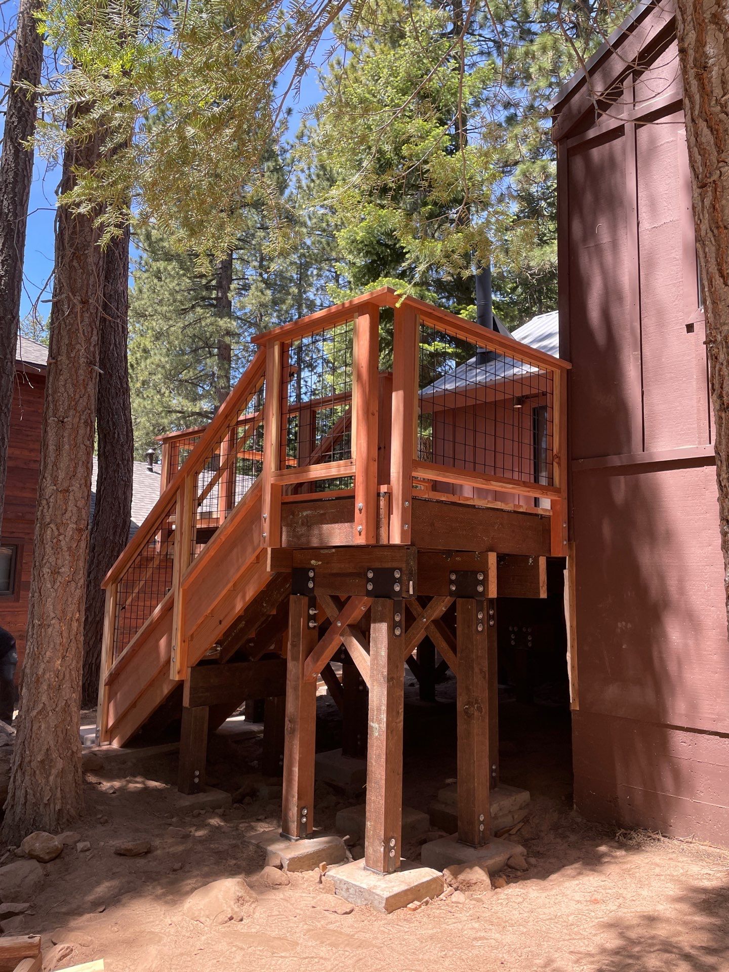 Deck Build W/ Recessed Hot Tub by The Tahoe Tradesman
