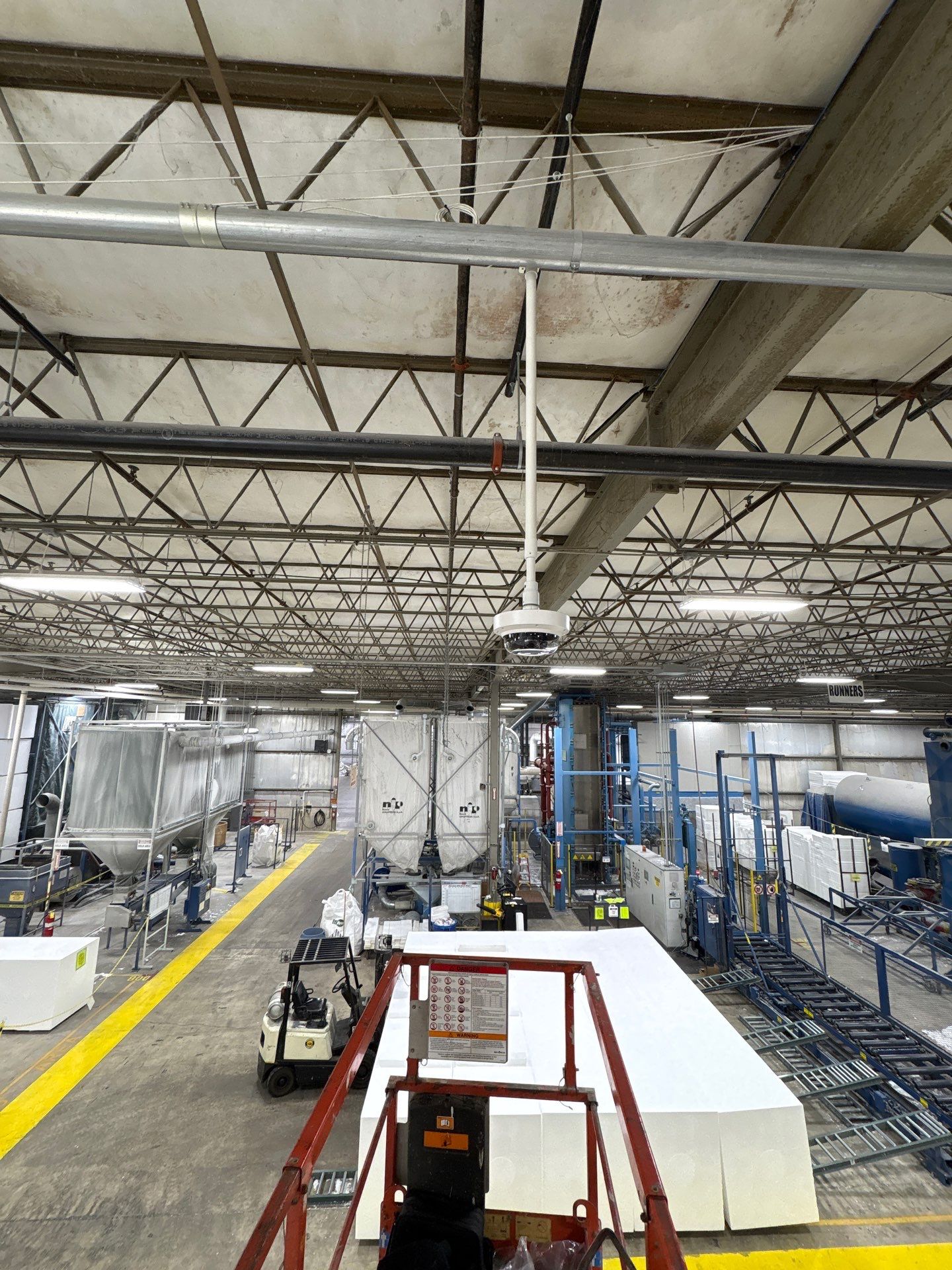 Project in Mendota by Umbrella Security Systems