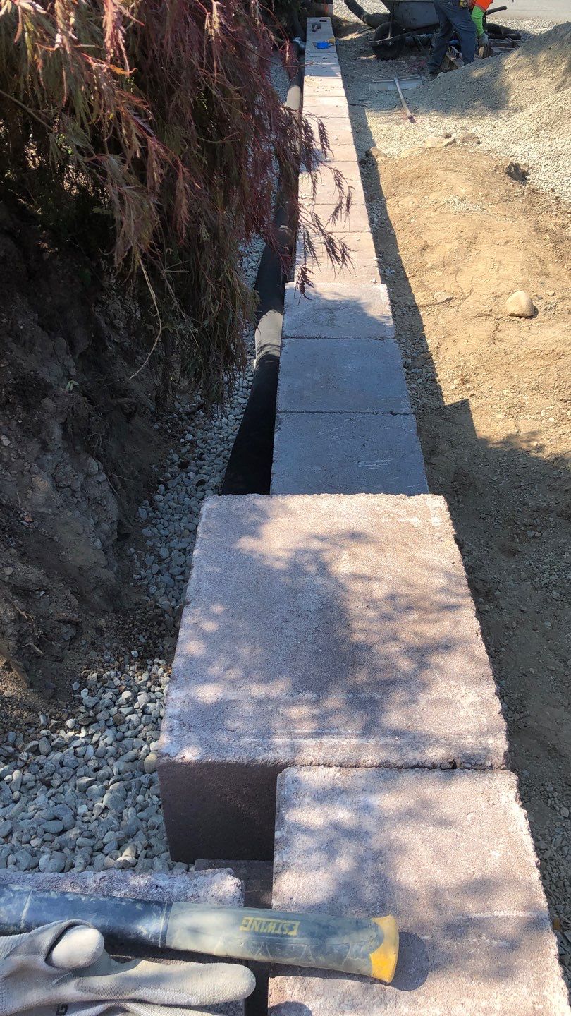 Justin | Retaining Wall, Landscape Project  by Jireh Asphalt & Concrete Inc 