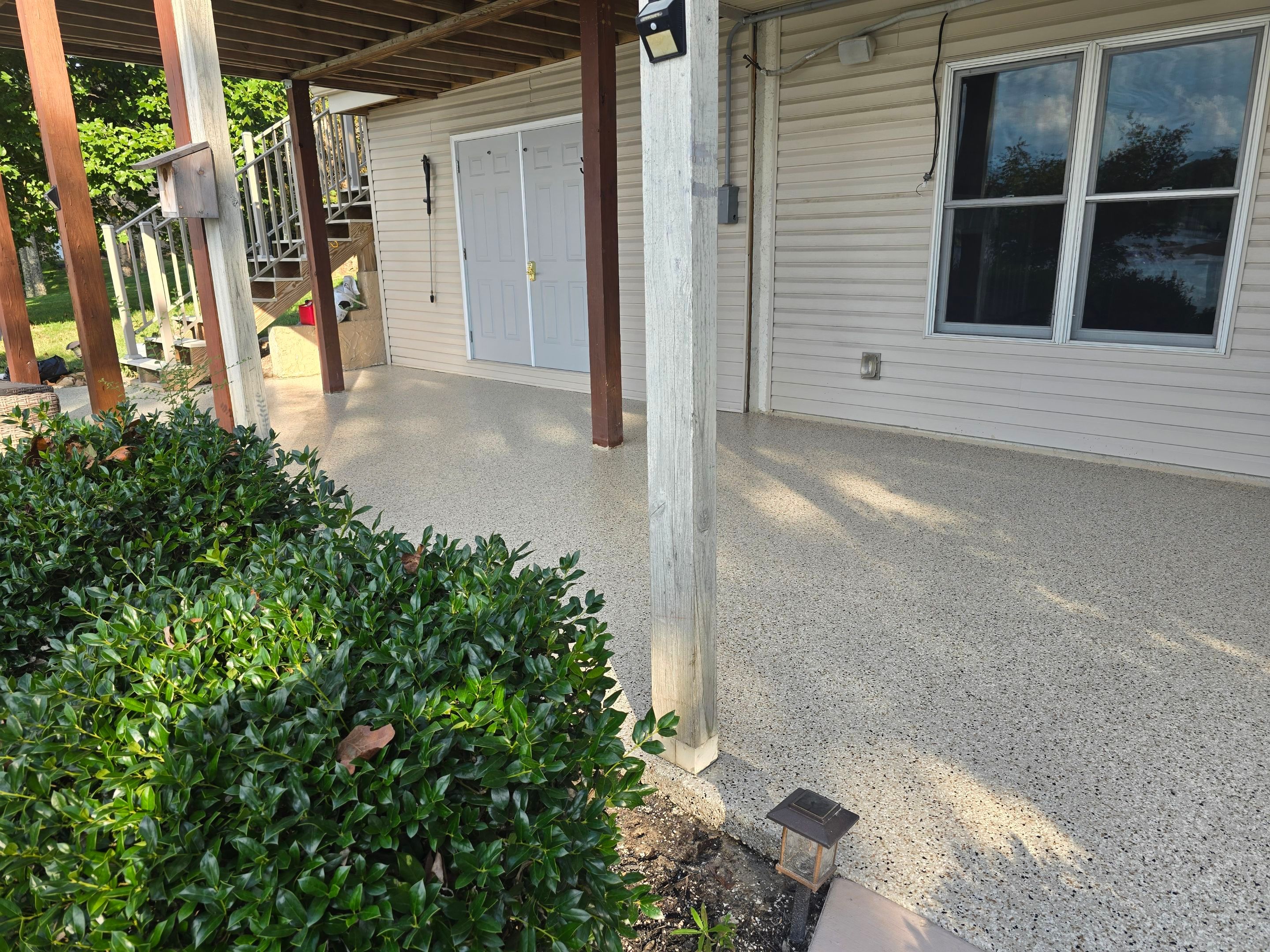 Back Porch Using Shoreline by Elite Floor Solutions