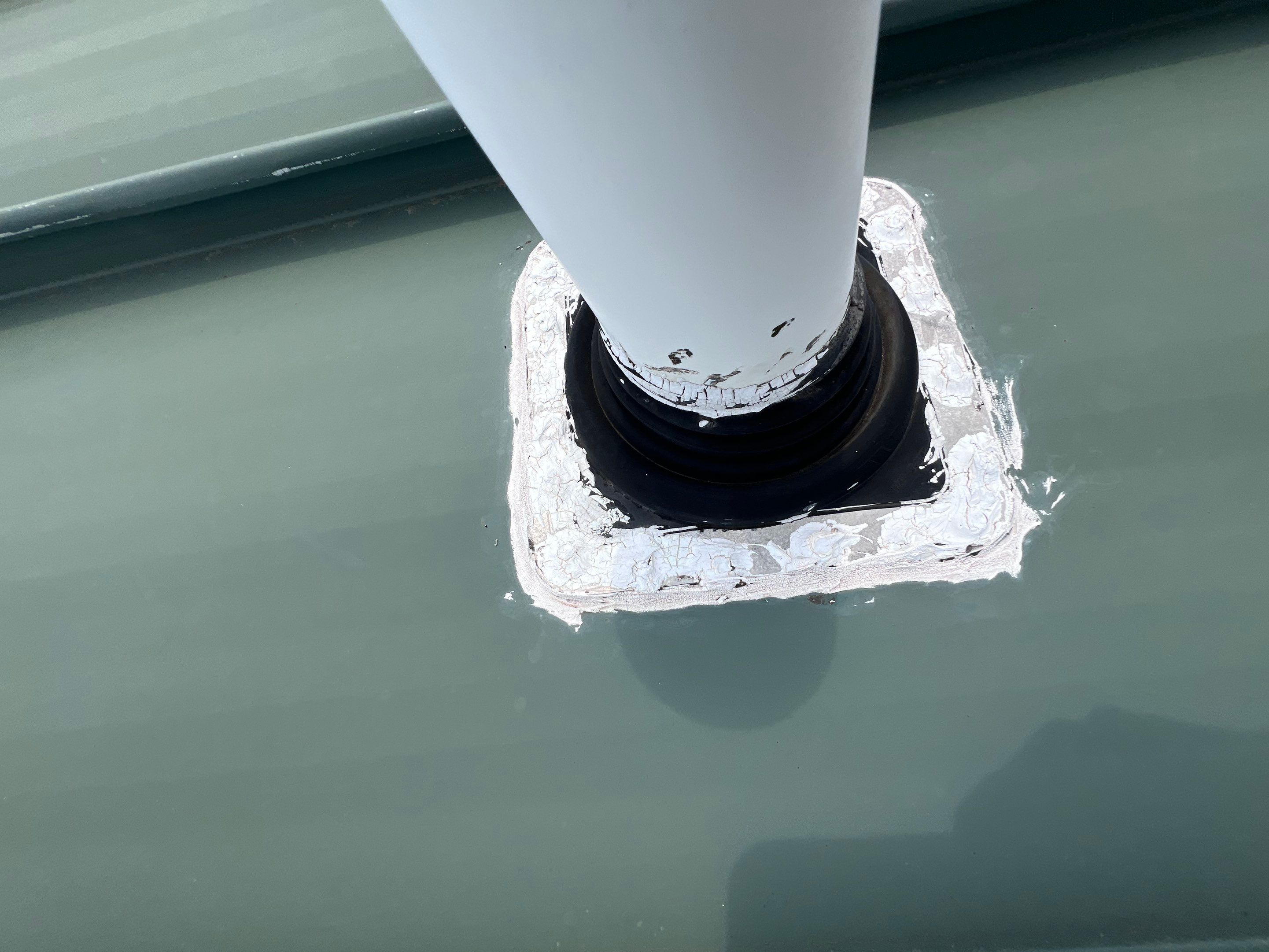Hail Damage using Metal by Roof Repair Company