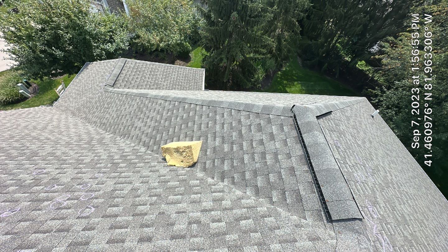 Residential Roof Replacement using Owens Corning Duration, Driftwood by Absolute Roofing and Construction