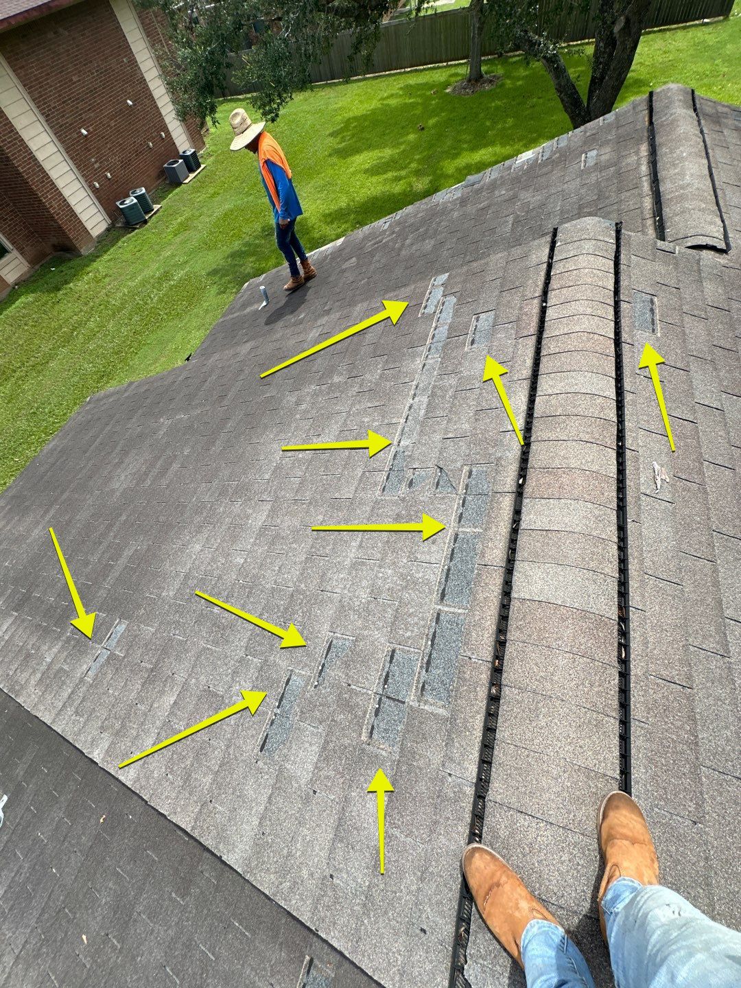 Residential Roofing Repair using Owen's Corning Duration (Lifetime) Shingles by Roof Repair Company
