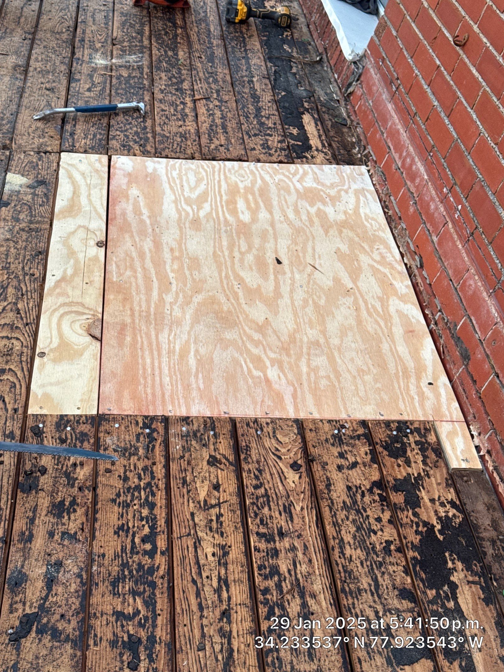 Low Slope Flat Roof Repair in Forest Hills, Wilmington NC by RGR Construction and Roofing, LLC