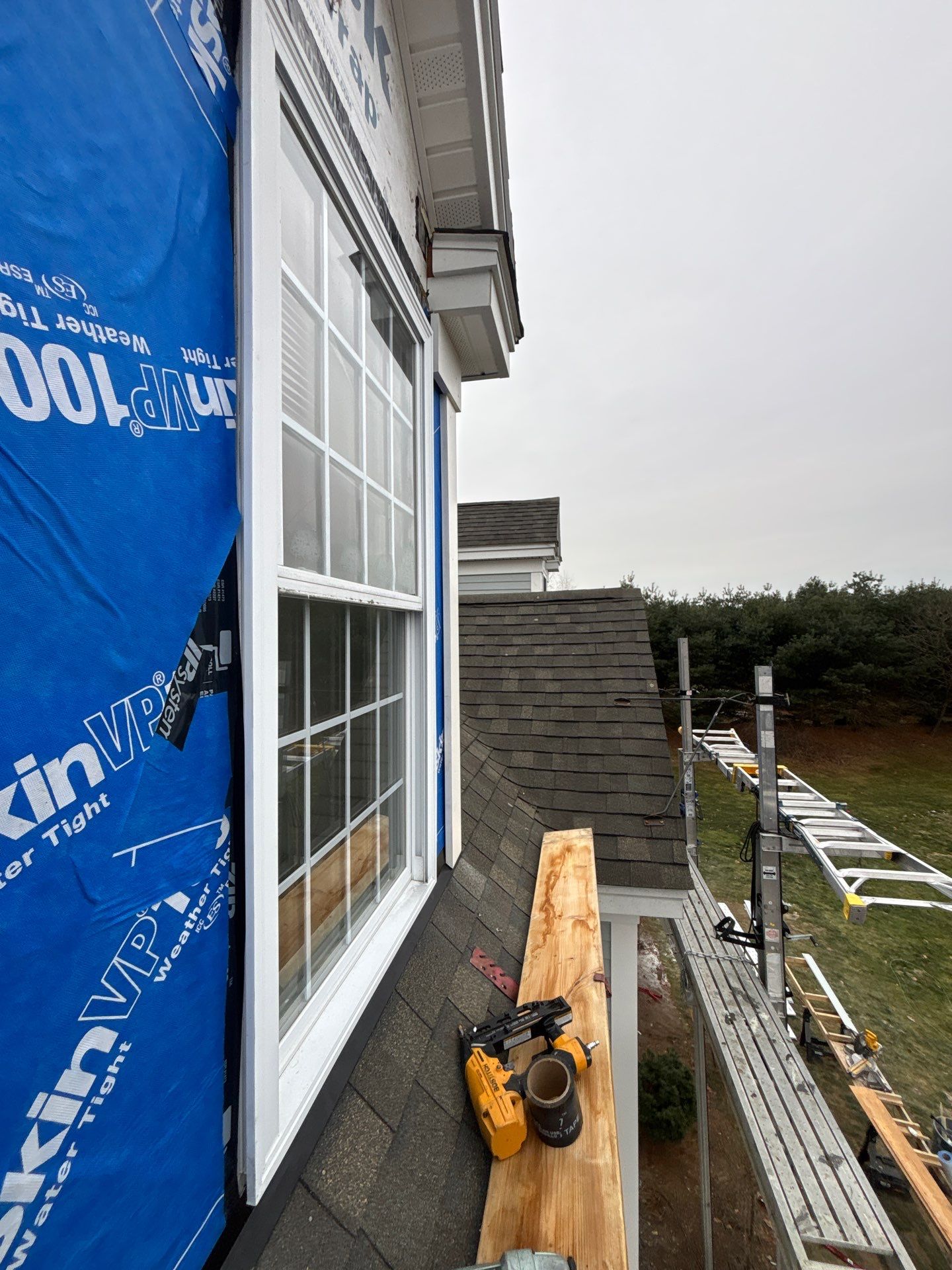 Complete Home Renovation with James Hardie® Clapboard & Shake Siding and Custom PVC Trim by Sensible Home Solutions