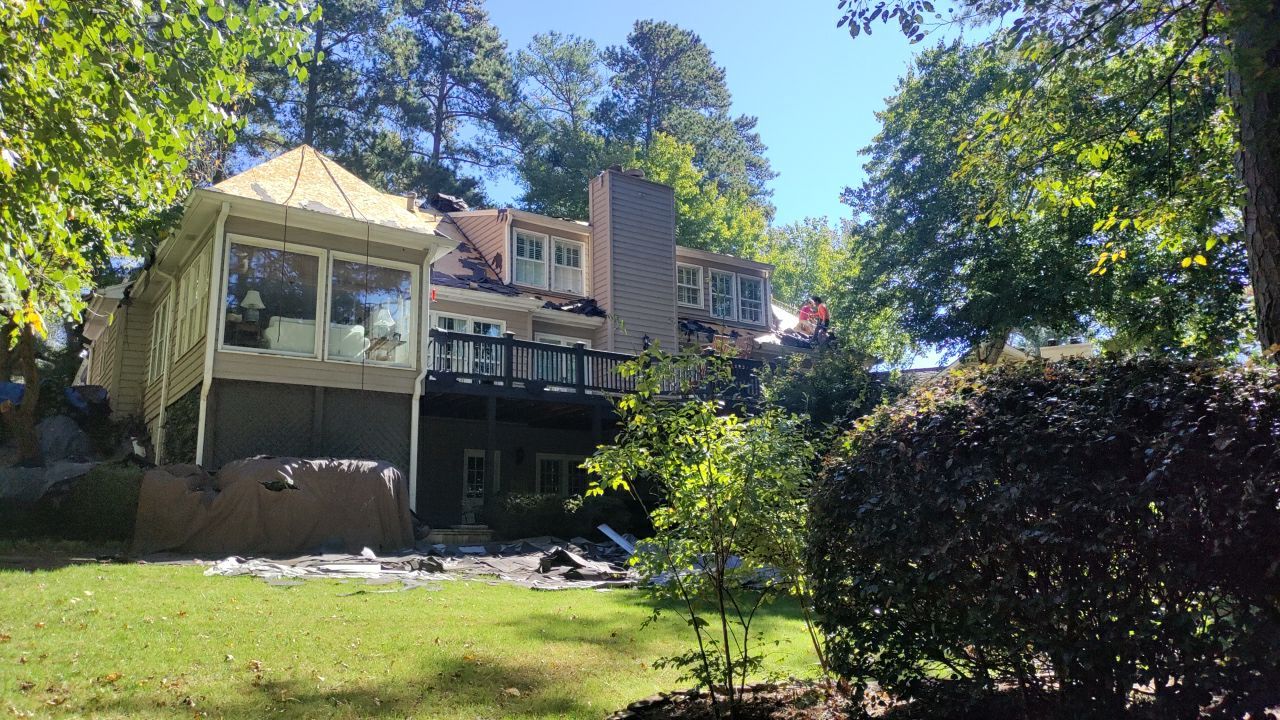 Residential Roofing Installation using Owens Corning by Inspector Roofing and Restoration