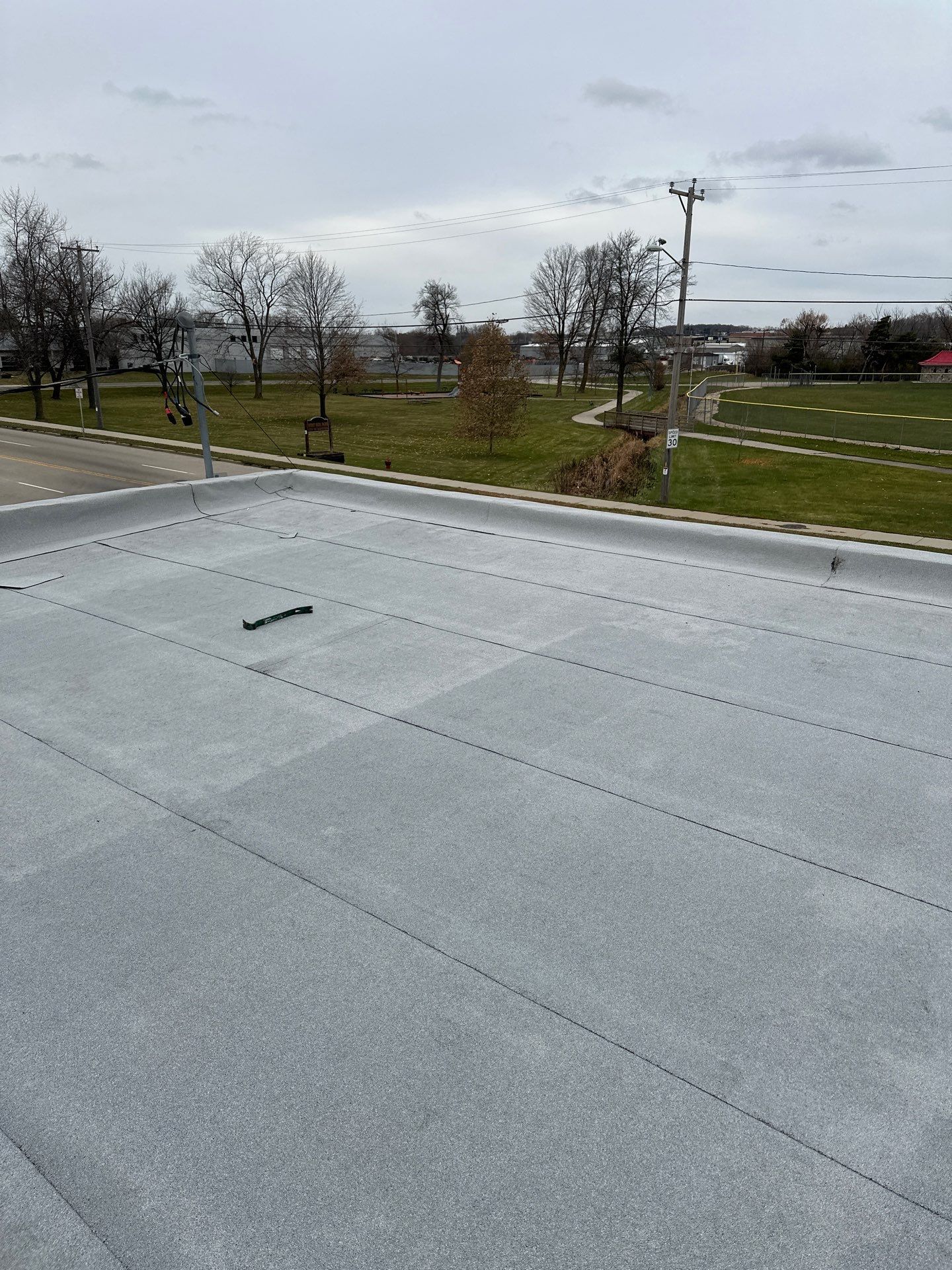 Commercial Roofing using Certainteed Flintastic Self Adhered by Stendahl Services