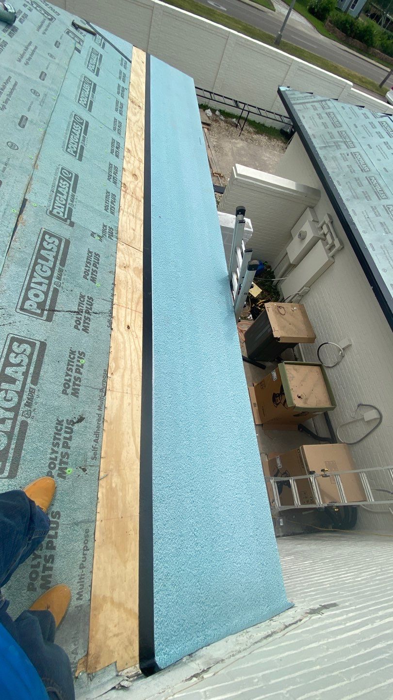 Megalodon Metal Roof on Corpus Bay by Bayfront Roofing and Construction