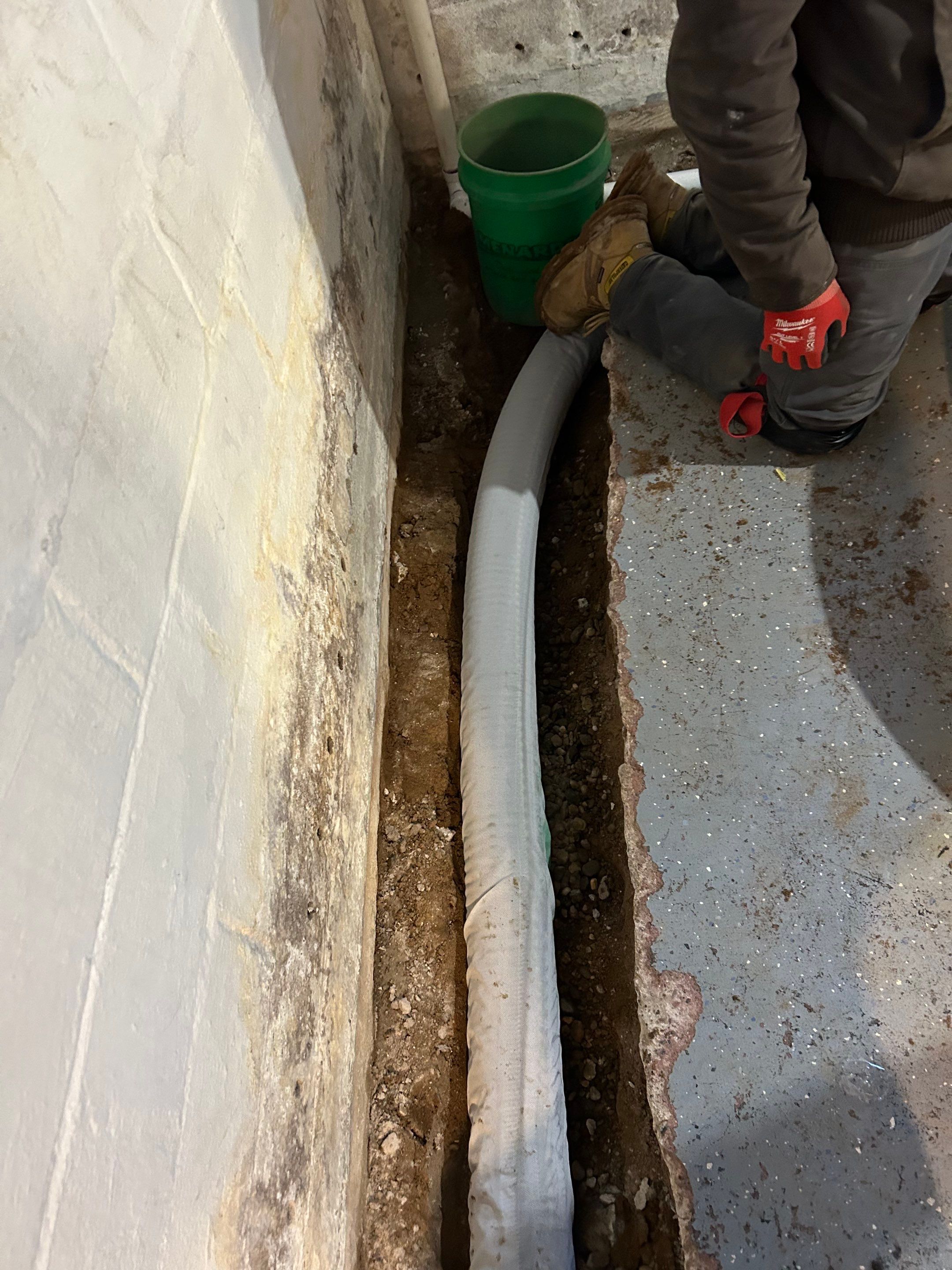 St. Paul Drain Tile by Waterproofing Northeast