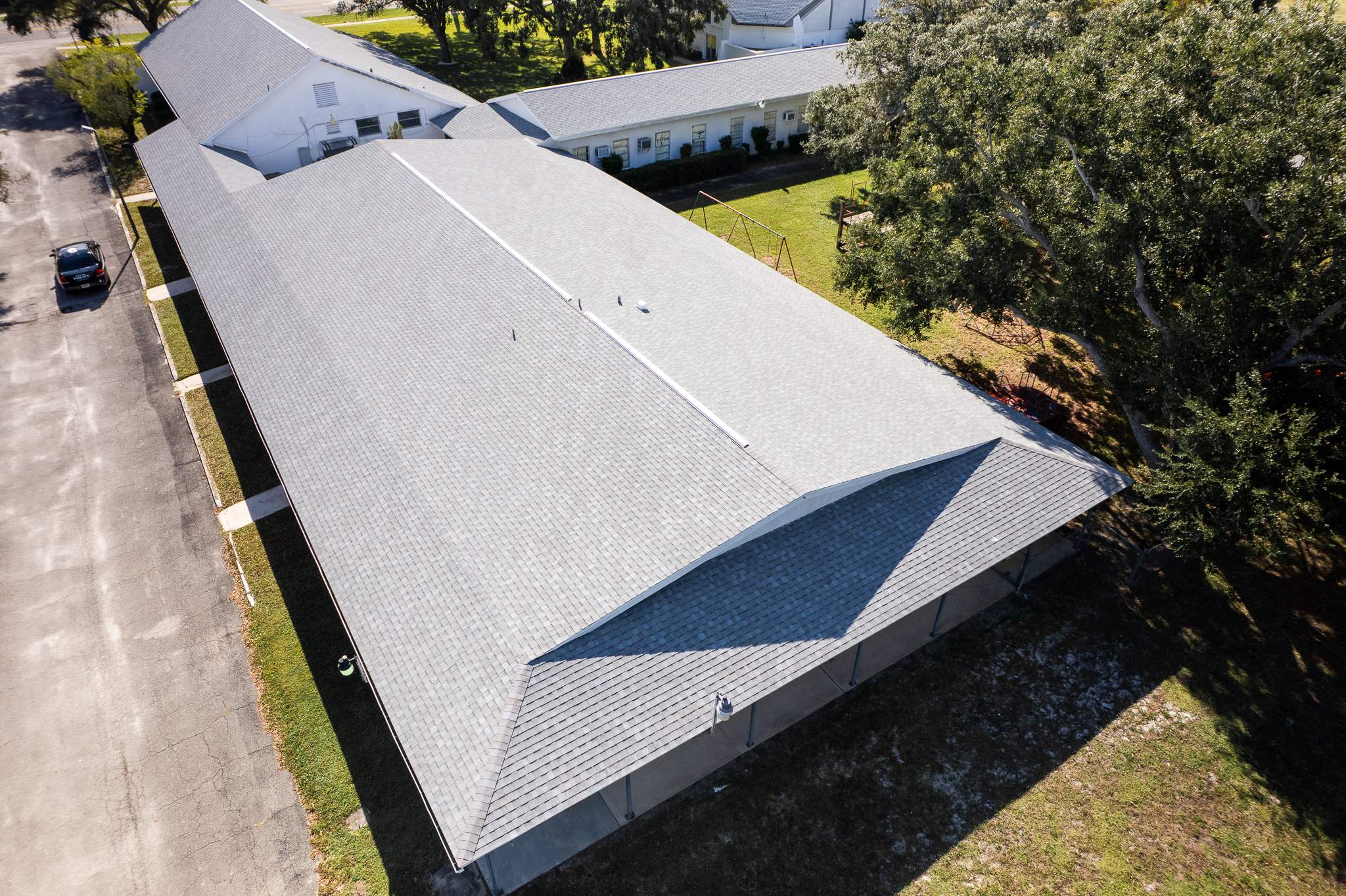 Commercial Roof Replacement for Cocoa Presbyterian Church in Cocoa, Florida by Wiedmann Construction & Roofing