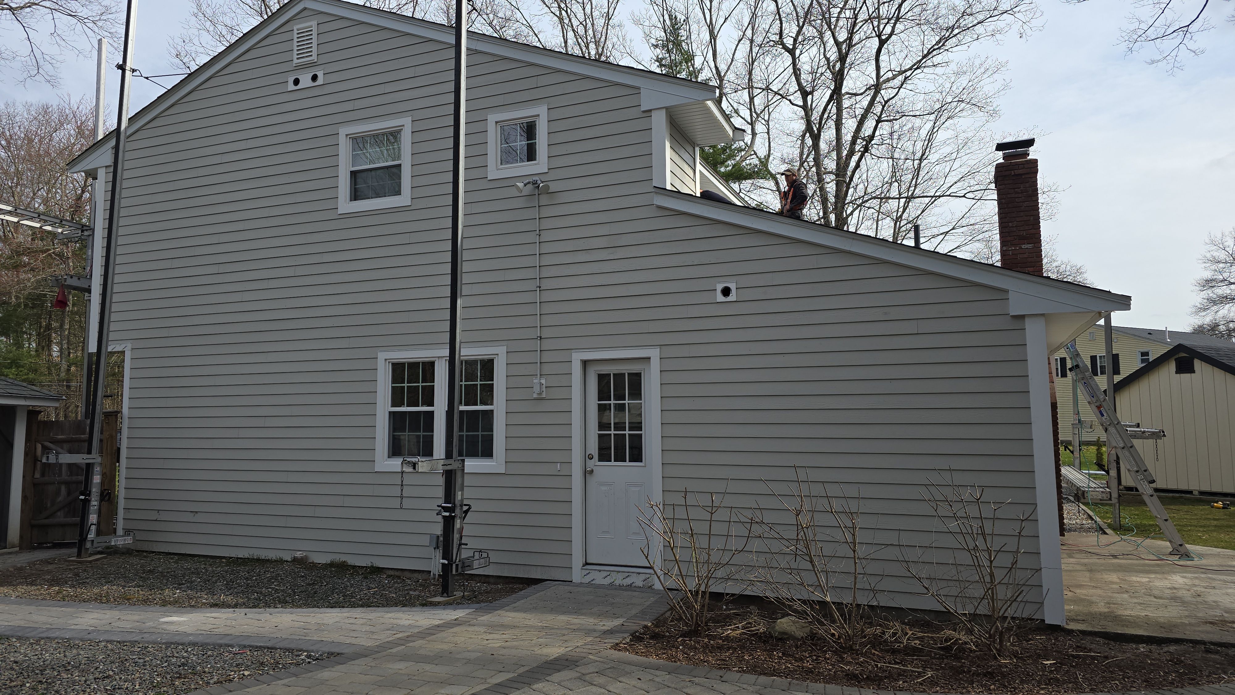 Jmaes Hardie in Medway, MA by UBrothers Construction