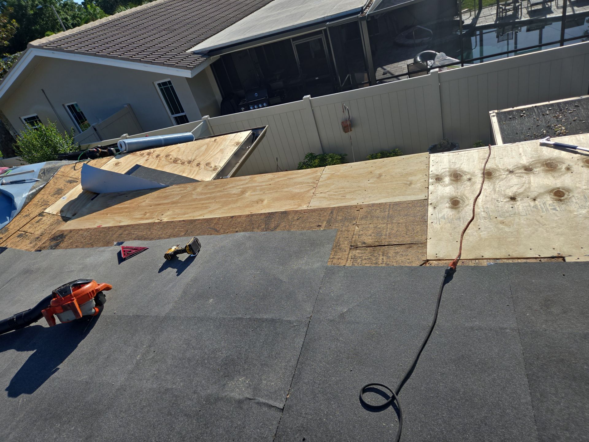 Project in Clearwater 33761 by Mitchell Roofing Company LLC 