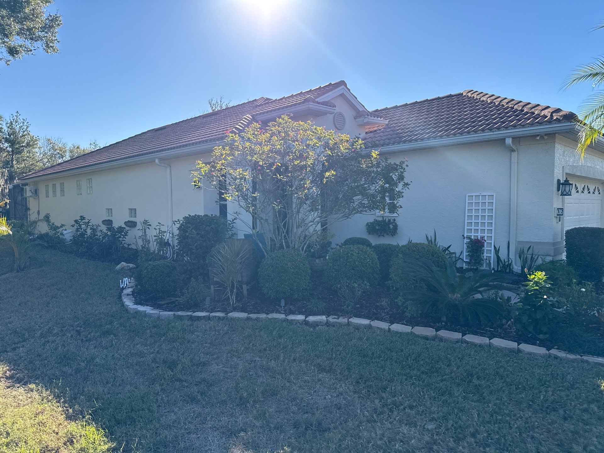 Barrel Tile Roof Cleaning in Tara – Bradenton, FL by Sunshine AquaWash